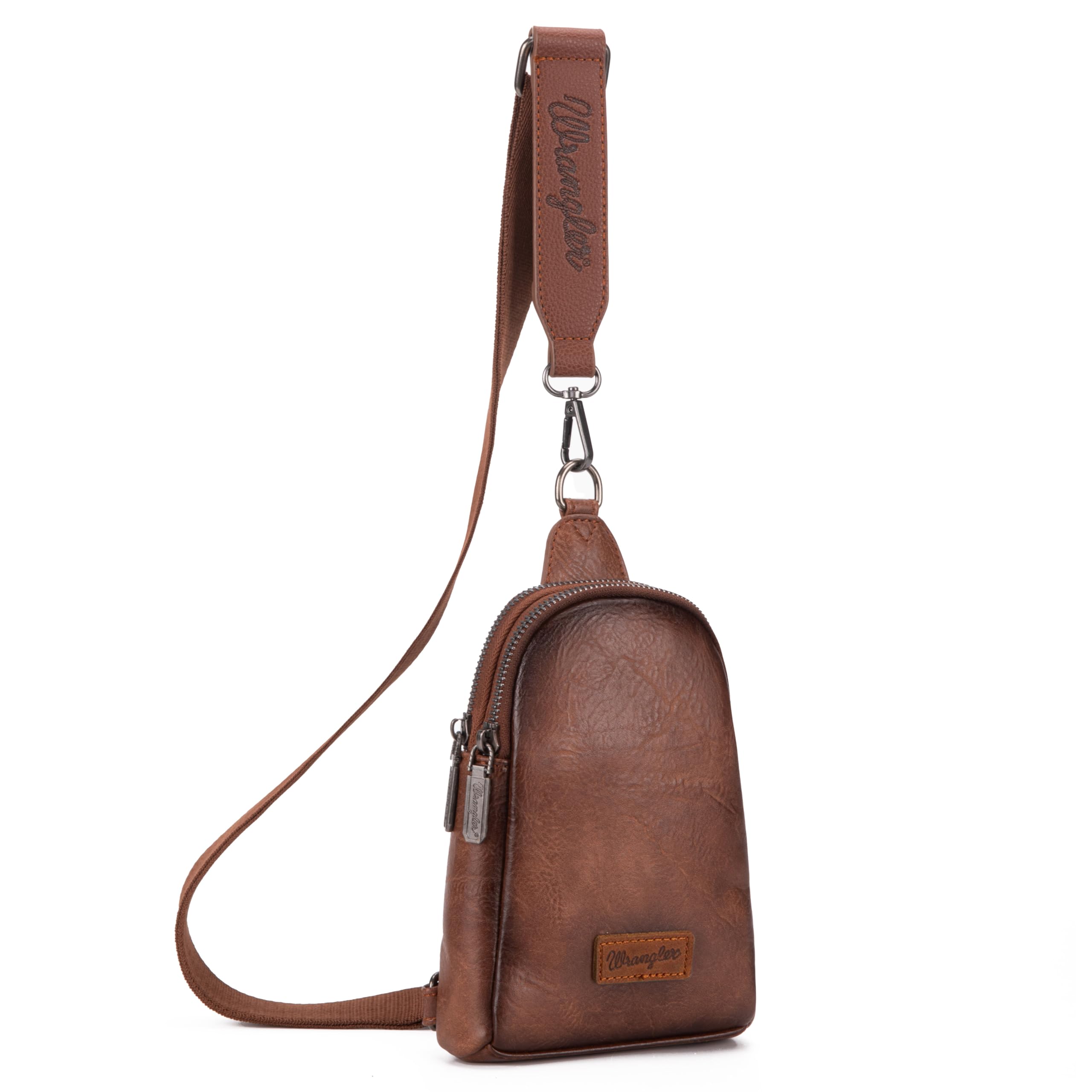 Wrangler Women's Sling Bag - Crossbody Fanny Pack for Travel & Outdoor