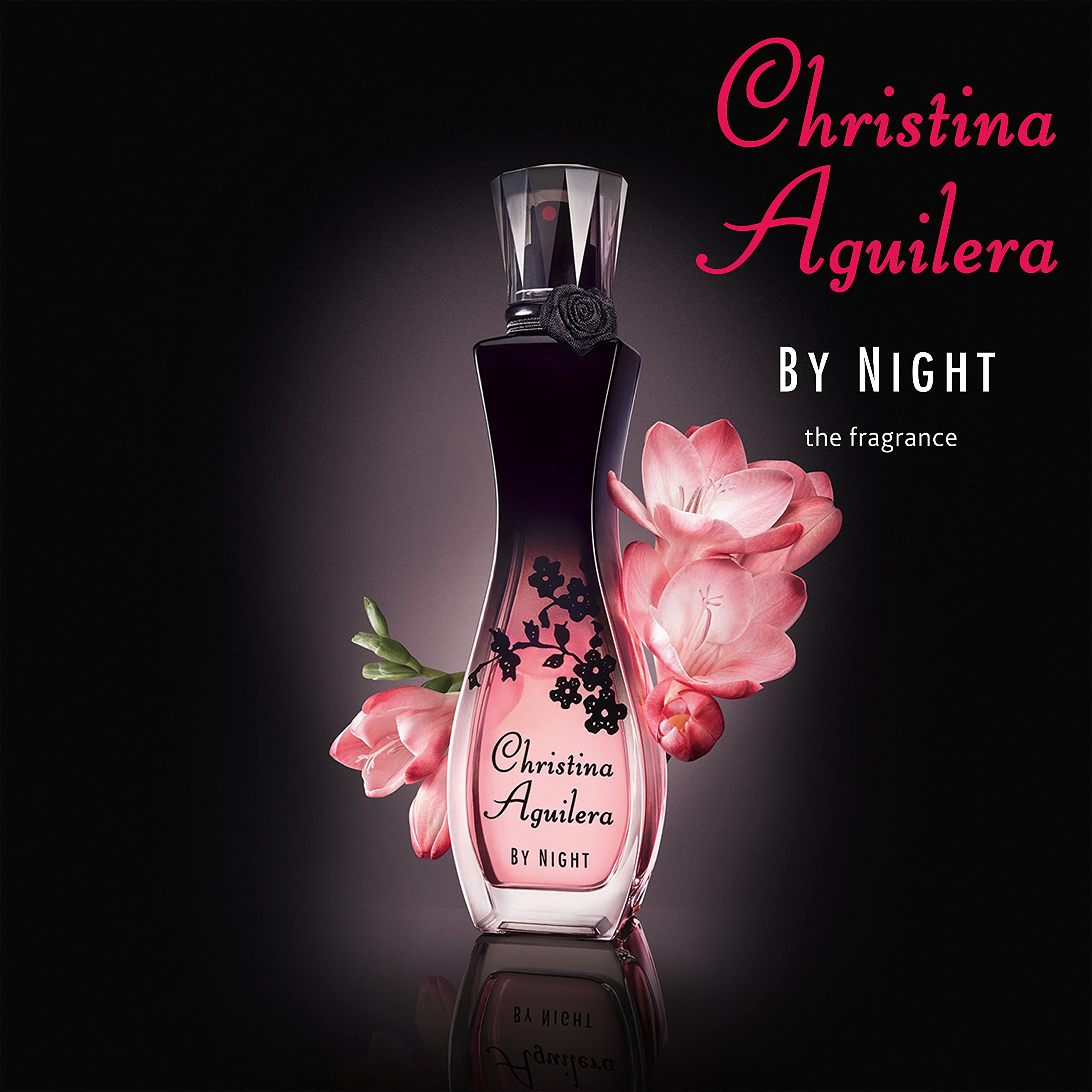 Christina Aguilera By Night Eau De Parfum 75ml - Women's Floral Fruity Perfume for Evening Events & Romantic Occasions