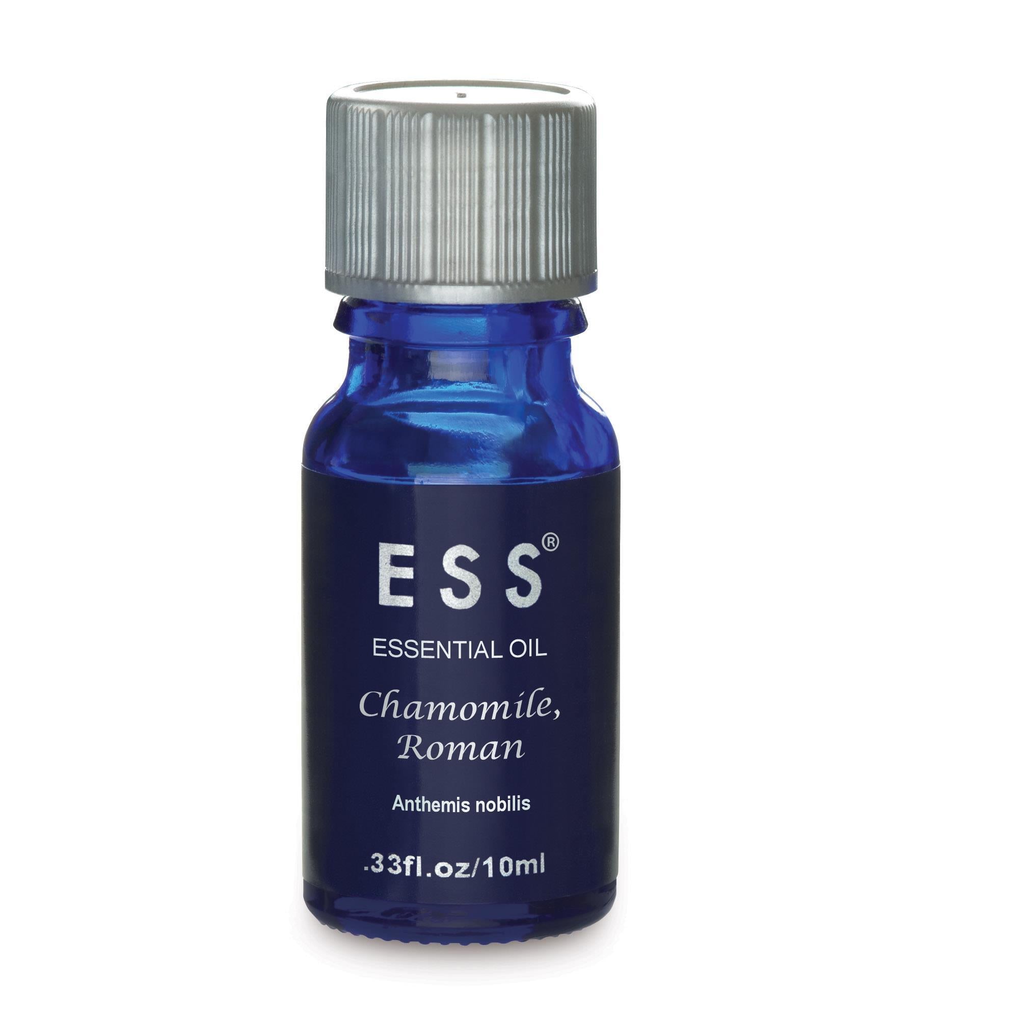 ESS Roman Chamomile Essential Oil 100% Pure Natural for Aromatherapy, Relaxation & Skin Care - Perfect for Diffusers, Massage & DIY Beauty Products