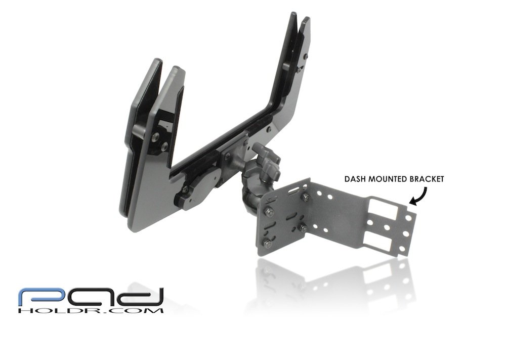 Premium Locking Tablet Dash Kit for 2004-2008 Toyota Solara & Camry - Secure Mount for Car Entertainment & GPS Navigation