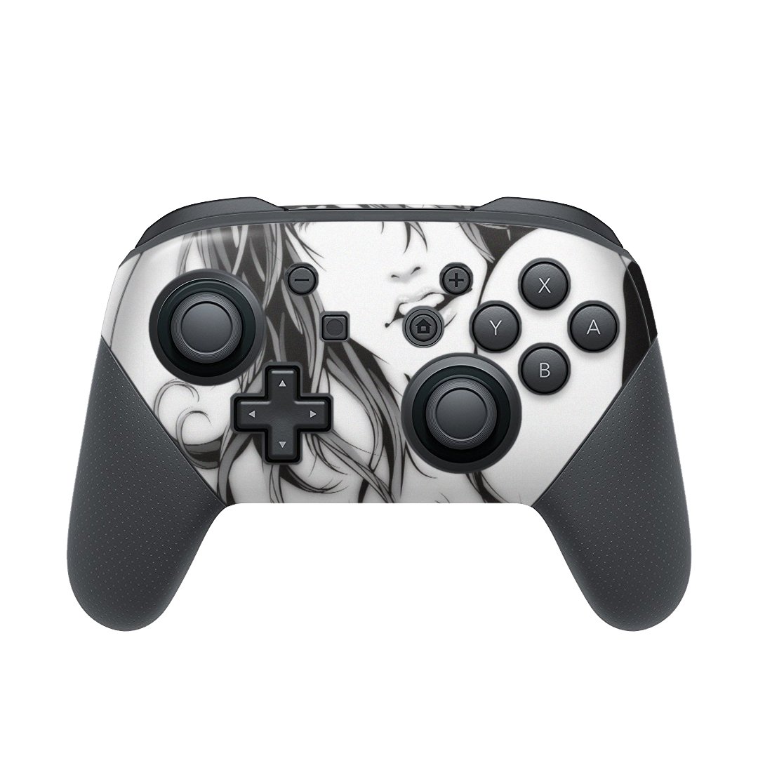 Premium Ultra-Thin Protective Skin Sticker for Nintendo Switch Pro Controller - Durable, Scratch-Resistant Cover (Controller Not Included) - 014112 Character Design - Perfect for Gaming, Travel & Display Protection