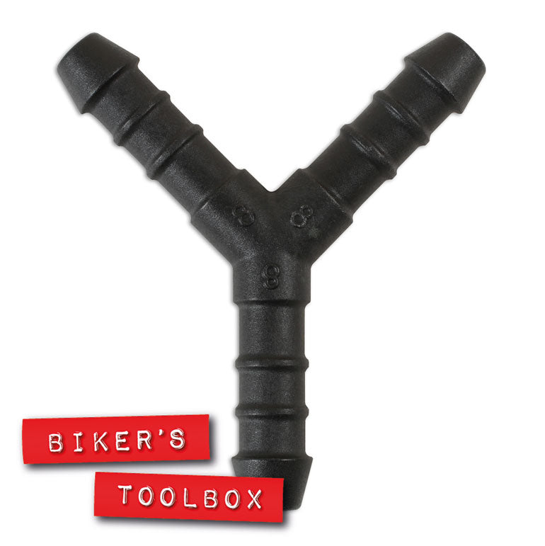 8mm Y-Shaped Pipe Splitter Connector - High-Quality Brass Fitting for Water, Air, and Gas Lines - Perfect for Plumbing, Irrigation, and HVAC Systems