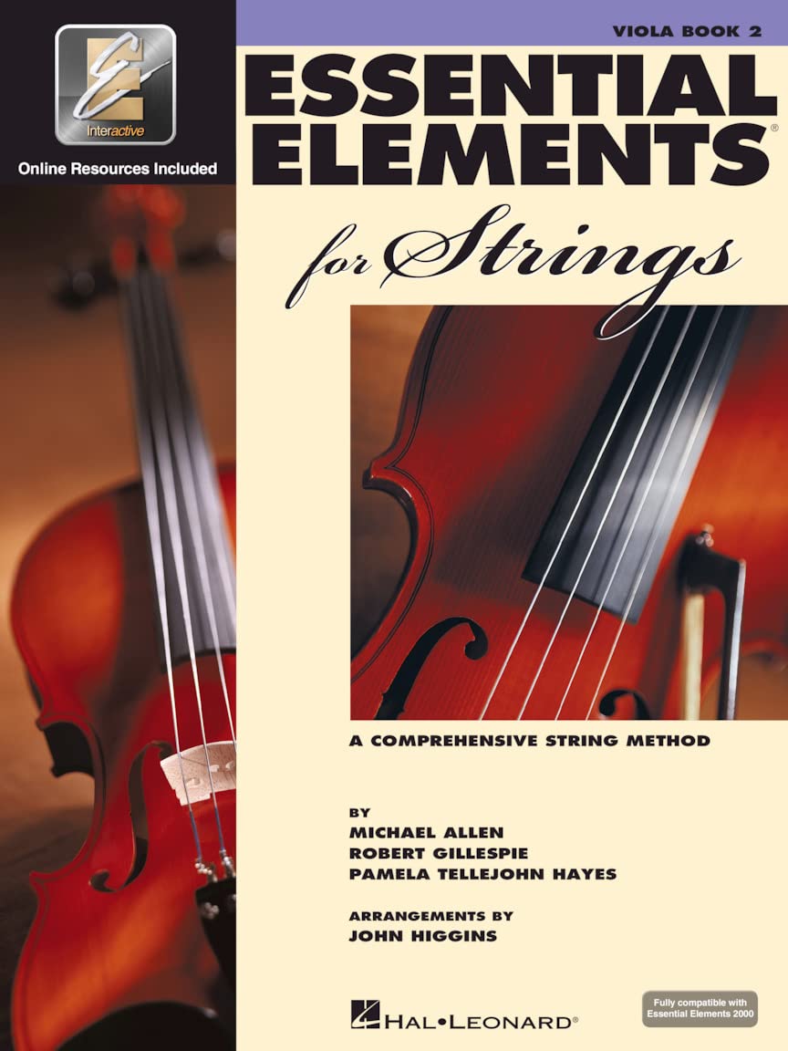 Essential Elements for Strings - Viola Book 2 with EEi (Book & Online Audio) - Perfect for Viola Students, Teachers & Orchestra Practice
