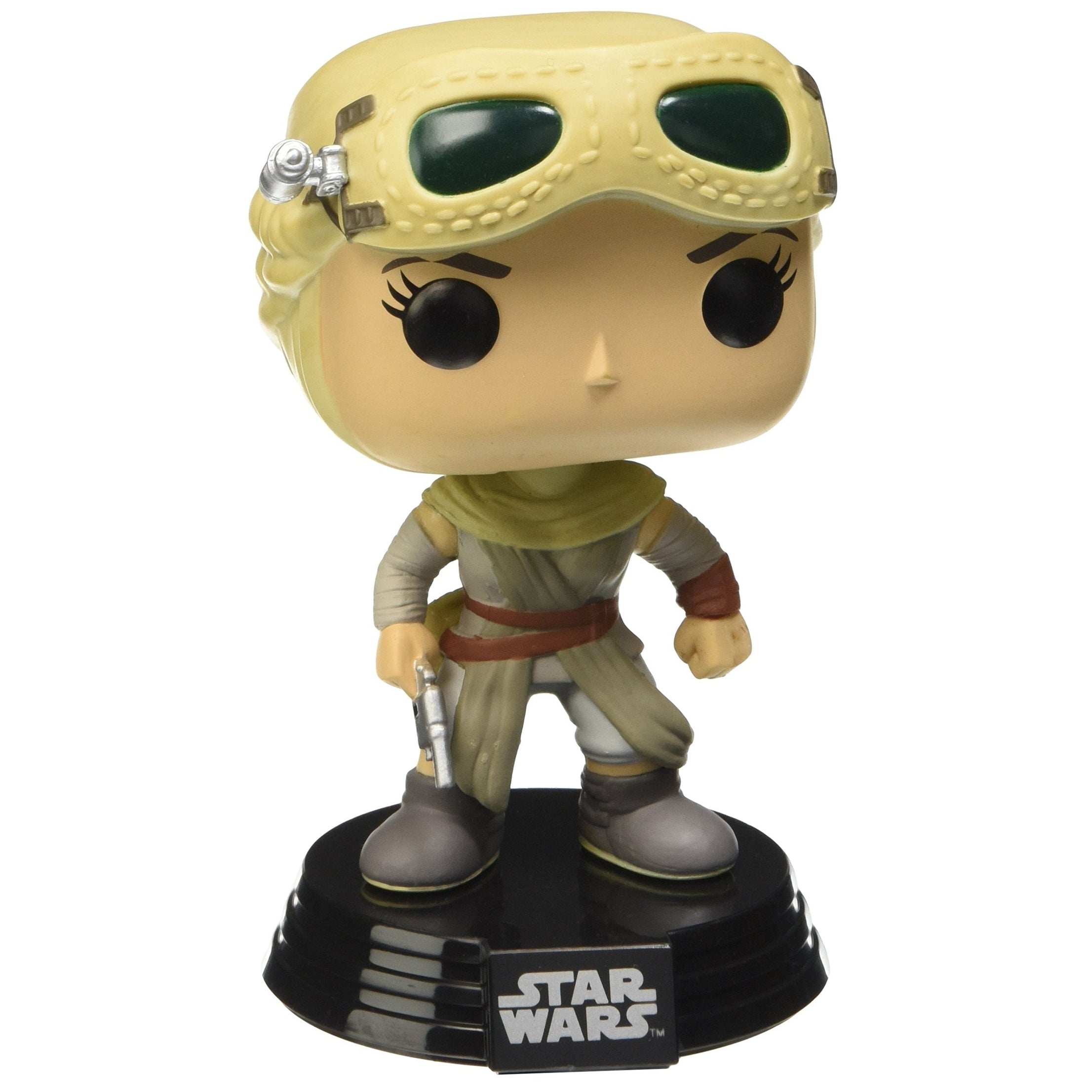Star Wars Rey with Goggles Action Figure - The Force Awakens Episode 7 Collectible Toy for Display & Play - Perfect for Fans, Collectors & Gift Giving