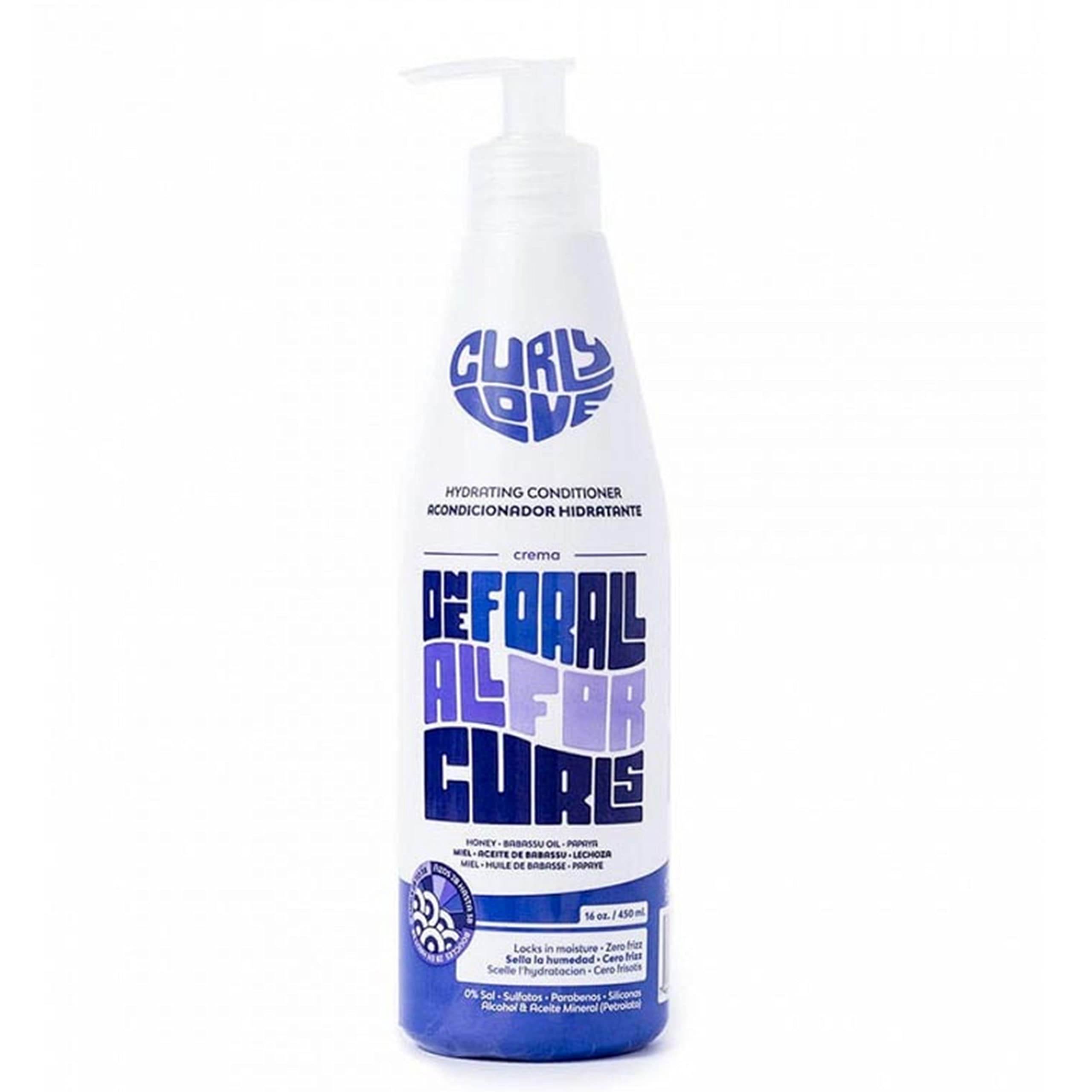Detox Shampoo & Hydrating Conditioner Set (16 oz Each) with Curl Definer Cream & Ultra Hydrating Mask - Sulfate Free Hair Care Kit for Curly, Dry & Damaged Hair - Perfect for Salon Quality Treatment at Home