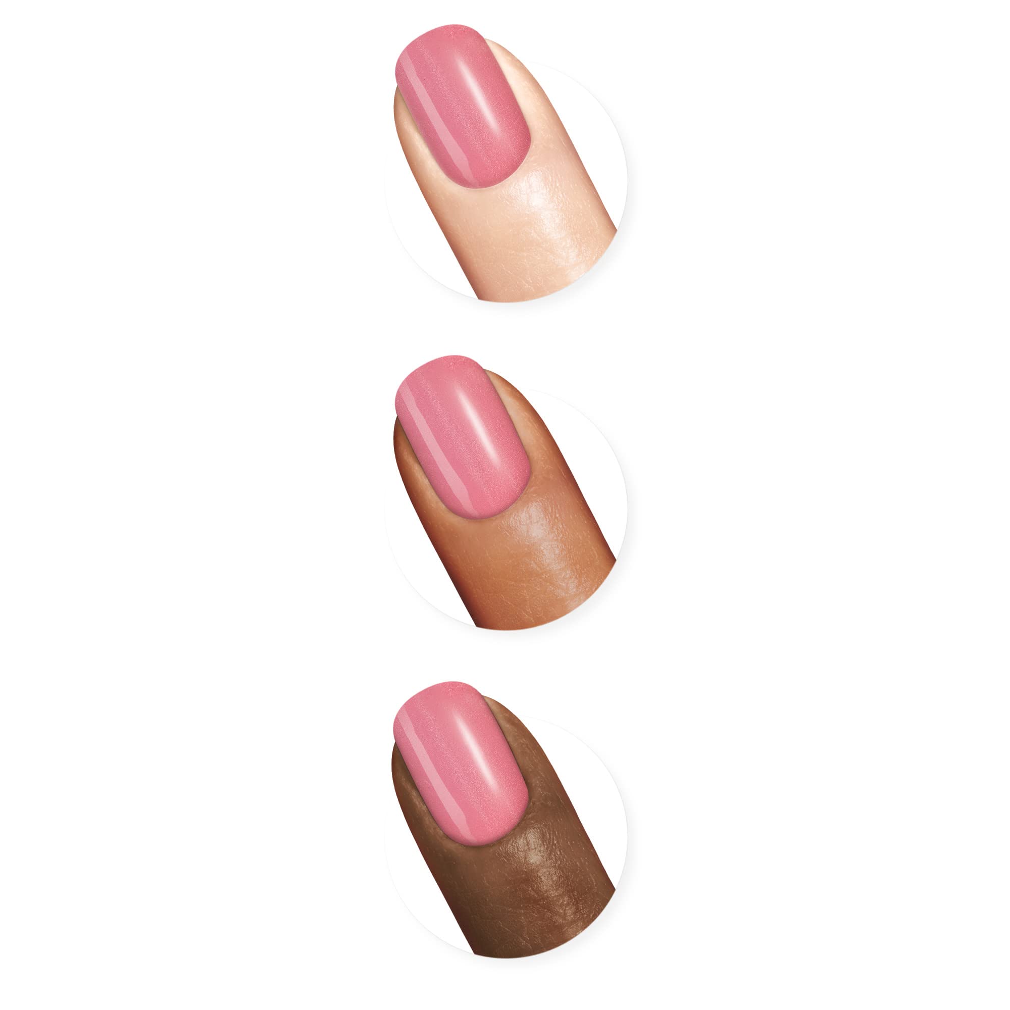 Sally Hansen Miracle Gel Nail Polish - Saturn It Up, Long Lasting Gel-Like Formula, No UV Lamp Needed, Vibrant Pink Nail Color for Women, Perfect for Everyday Wear & Special Occasions