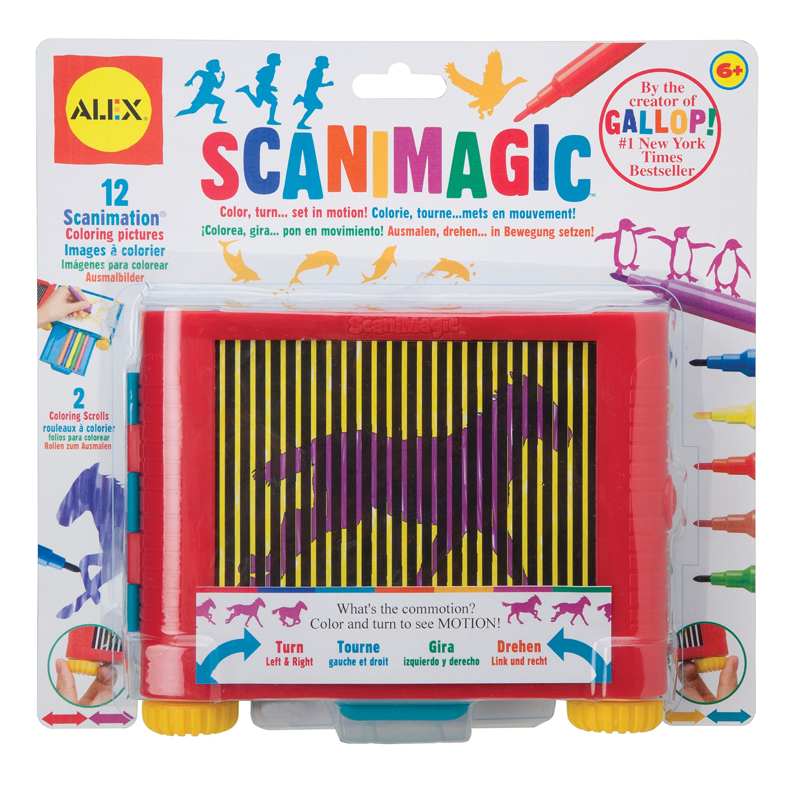 ALEX Toys Artist Studio ScaniMagic - Kids Art Set for Creative Drawing & Coloring | Perfect for Home, School & Birthday Gifts
