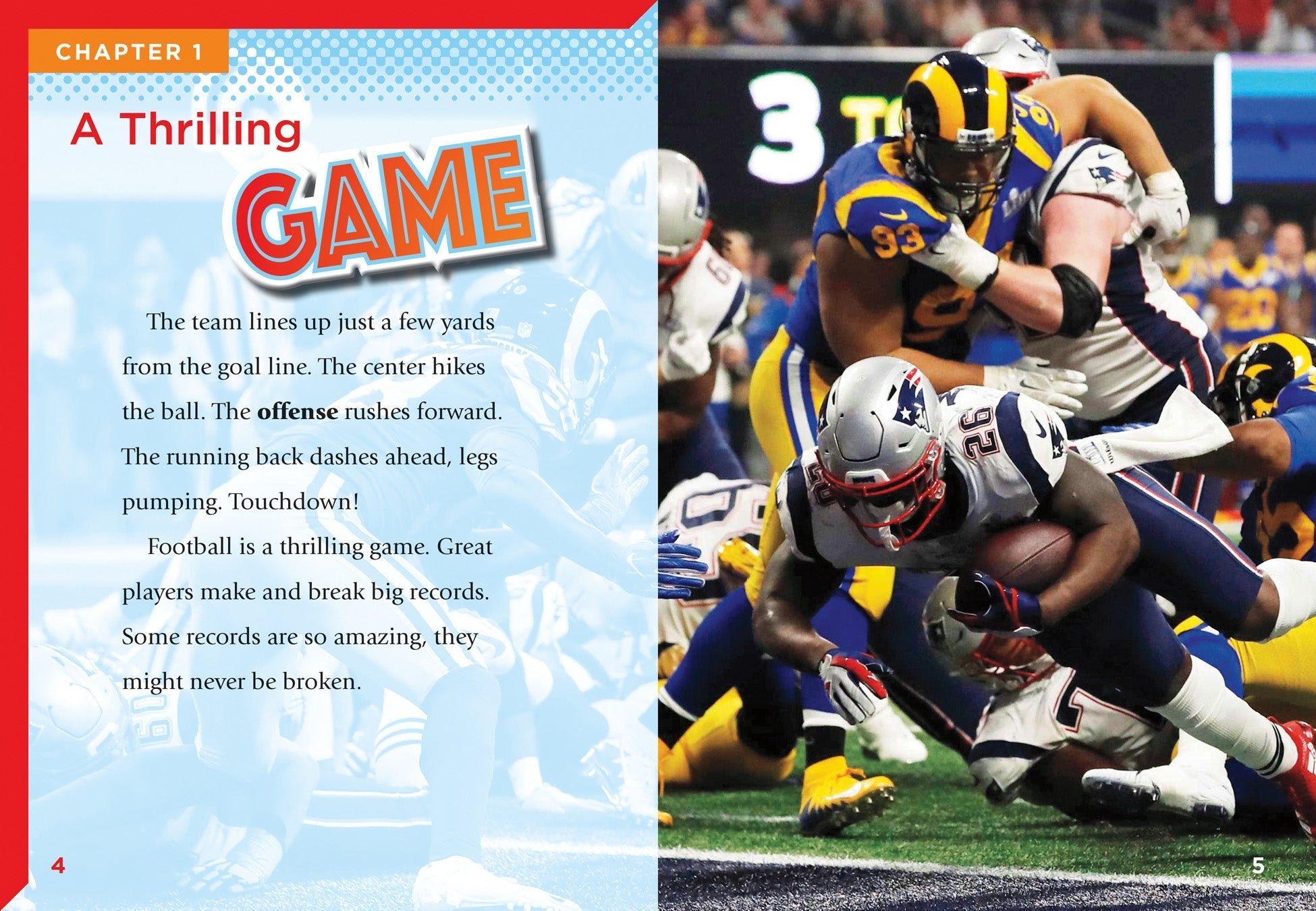 Best Football Records & Stats - Top NFL, College & High School Football Statistics | Perfect for Fantasy Leagues & Sports Betting