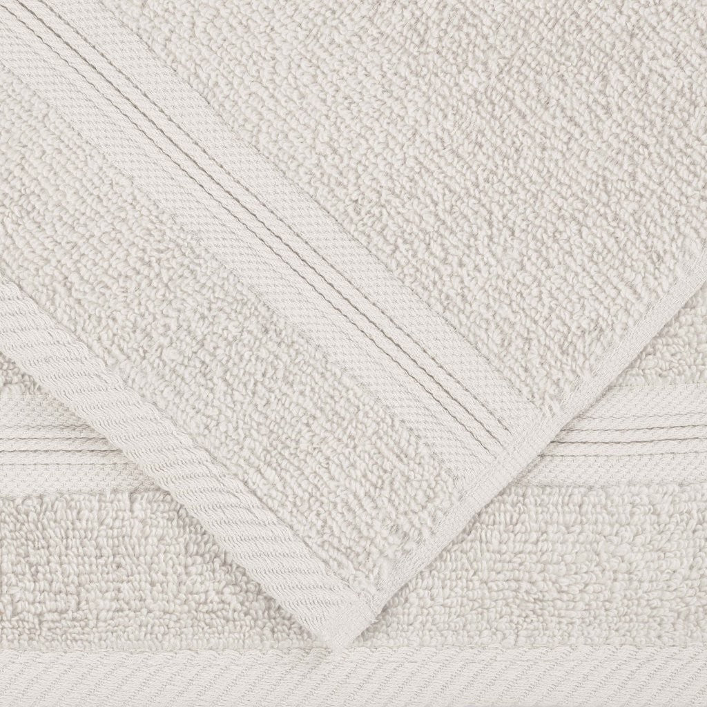Premium Smart Dry Zero Twist Cotton 9-Piece Towel Set - Ultra Soft & Absorbent Bath Towels, Hand Towels & Washcloths for Spa, Bathroom & Luxury Home Use