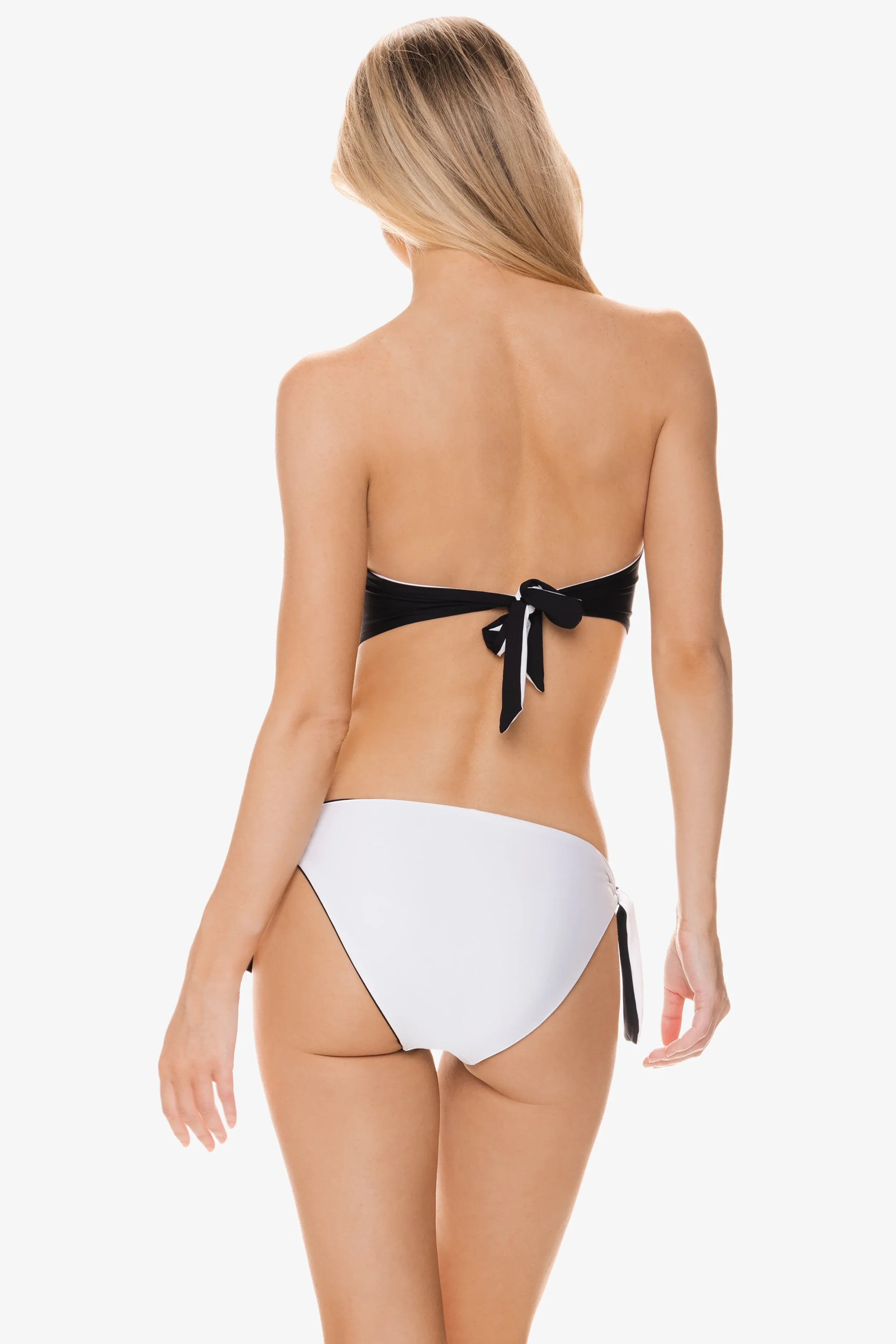 Reversible Tie Hipster Underwear - Black & White - Comfortable & Sexy for Everyday Wear or Special Occasions