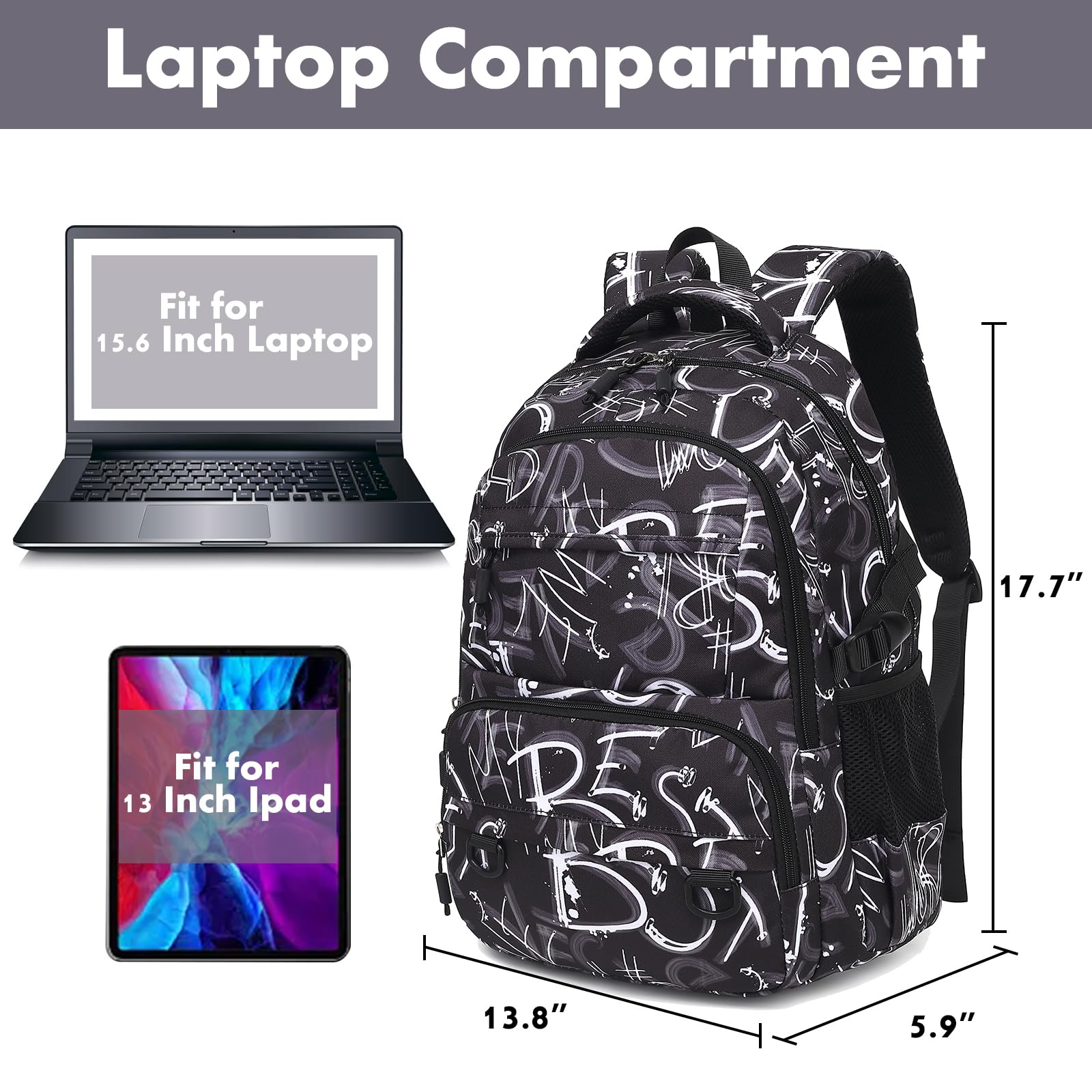 CAMTOP Boys Kids Backpack - Durable Camo Print School Bookbag for Elementary Students, Lightweight Travel Backpack for Daily Use, Outdoor Adventures & School Activities