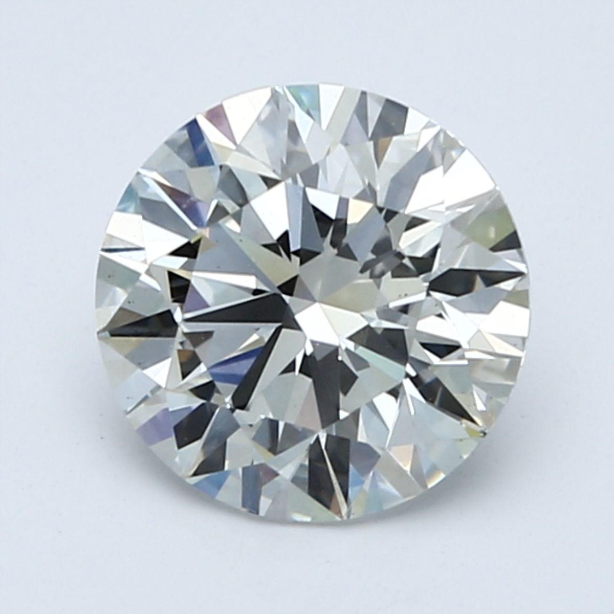 3.04 Carat F VS2 Round Lab-Created Diamond - Stunning Engagement Ring Center Stone for Proposals & Anniversaries