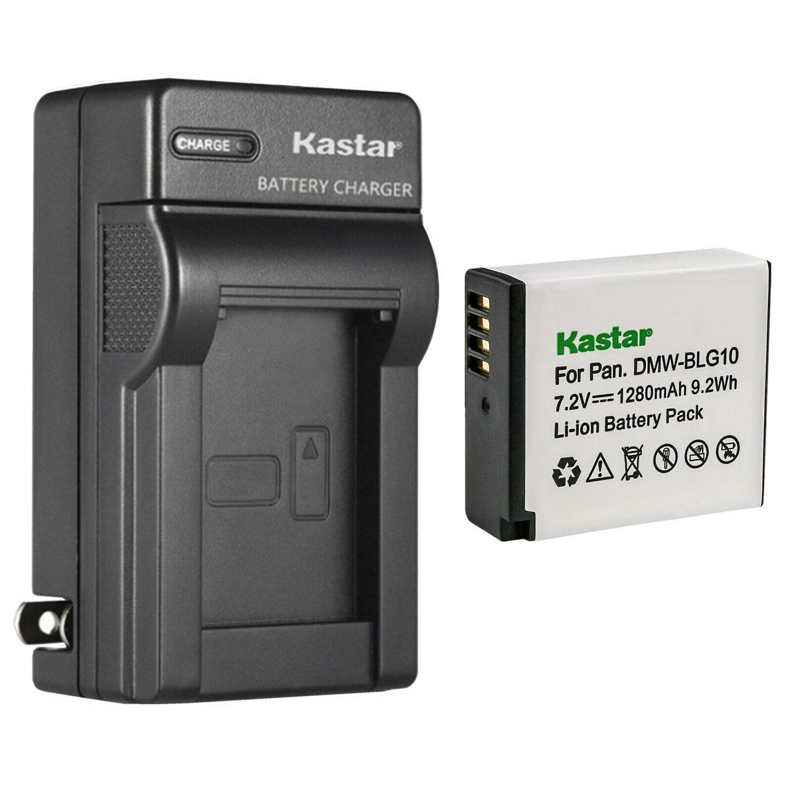 Kastar BP-DC15 Replacement Battery & AC Wall Charger Kit for Leica Type 109/C-Lux/D-Lux/D-Lux 7 Digital Cameras - Perfect for Travel Photography & Professional Shooting