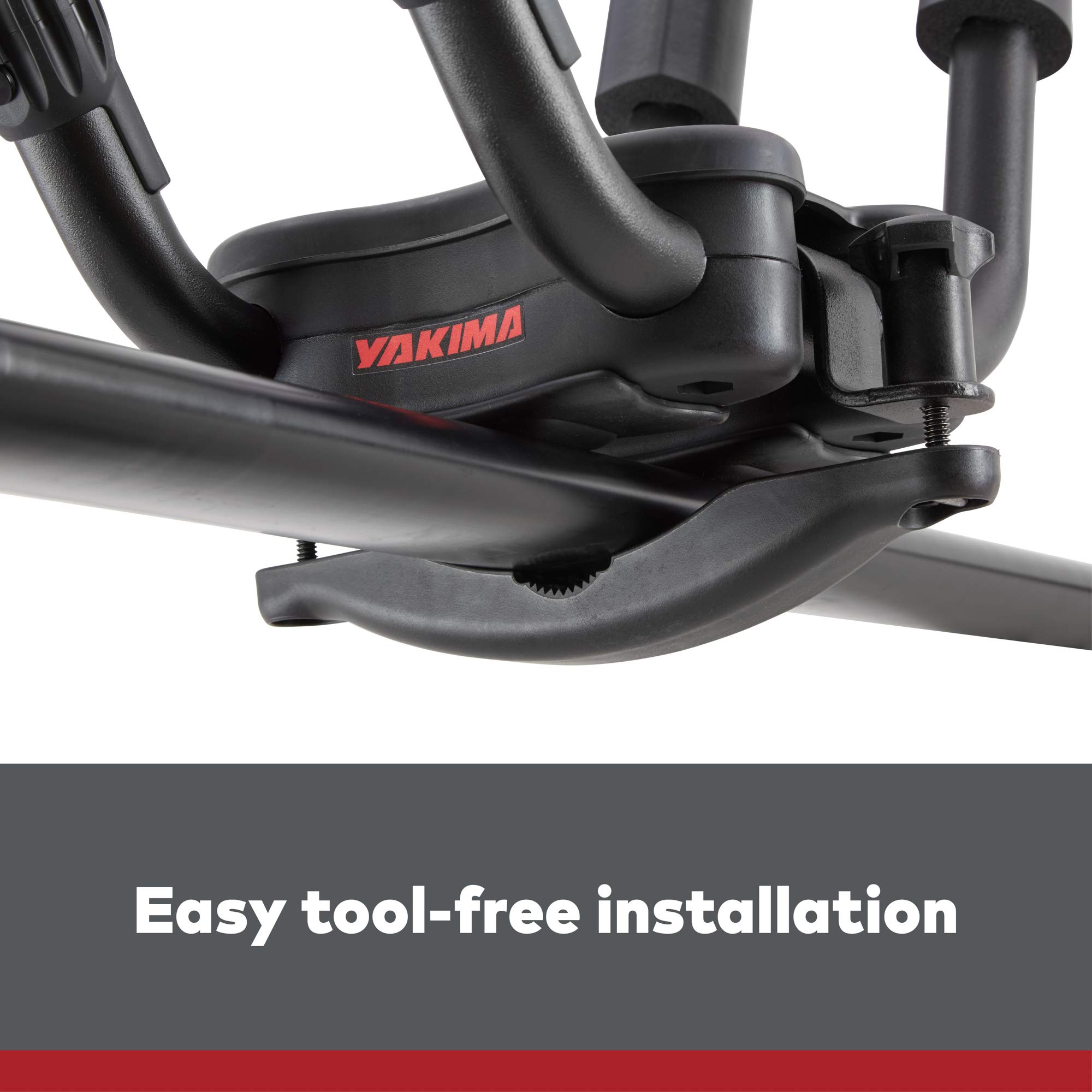 Yakima JayHook Rooftop Kayak Carrier - Heavy Duty Vehicle Roof Rack for 1 Kayak - Perfect for SUVs, Trucks & Outdoor Adventures