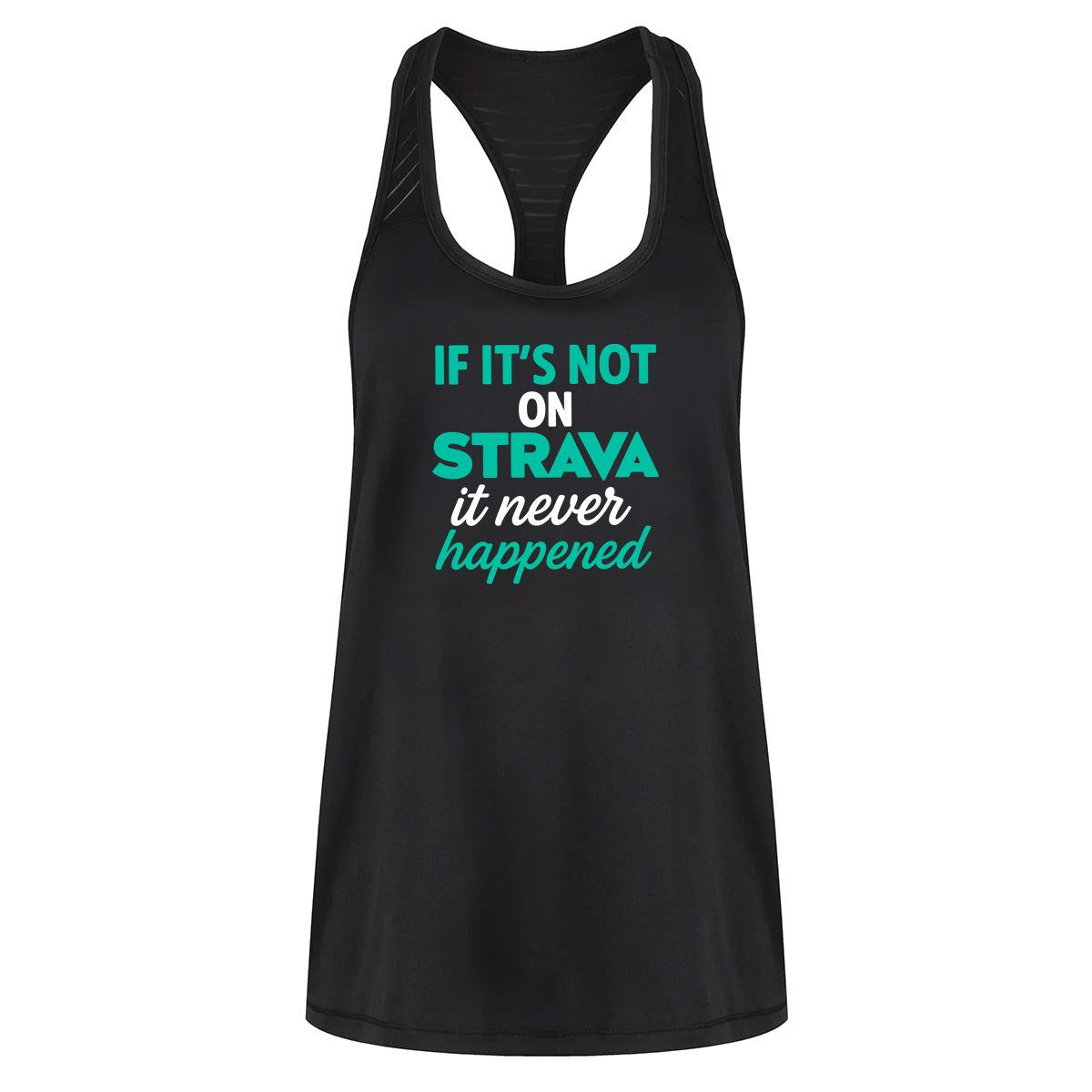 Strava Mesh Racerback Vest - Lightweight Running Tank Top for Women & Men - Perfect for Cycling, Workouts & Fitness Tracking