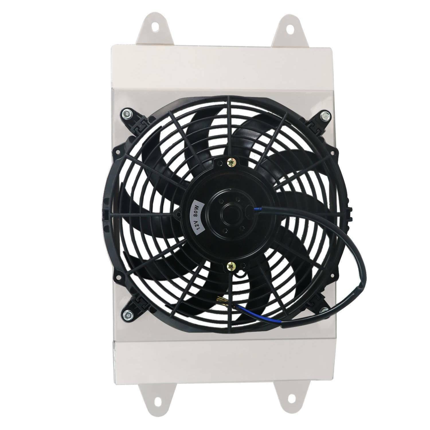 Aluminum Radiator Shroud Fan for Yamaha Viking 700 & Wolverine YXM700 (2014-2019) - High-Performance Cooling Upgrade for Off-Road Adventures & Heavy-Duty Work
