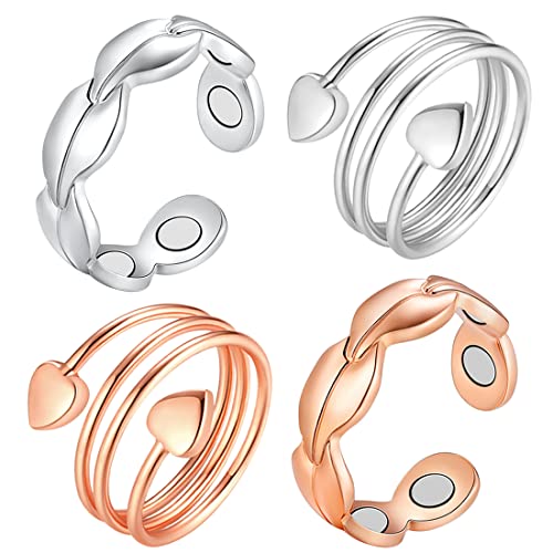 1-Rose Gold+silver