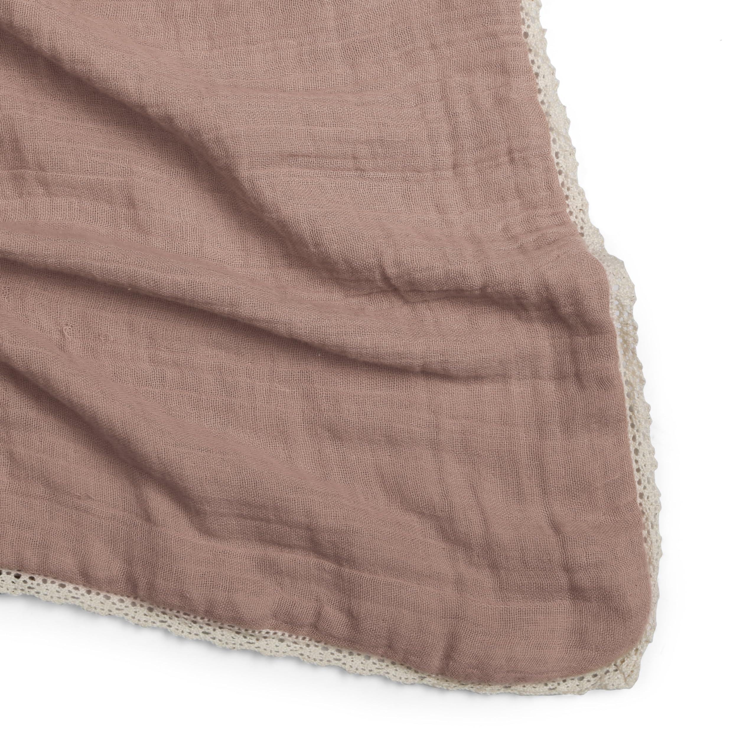MakeMake Organics GOTS Certified Organic Cotton Muslin Swaddle Blanket - Soft, Breathable & Lightweight Baby Blanket for Boys & Girls - 40