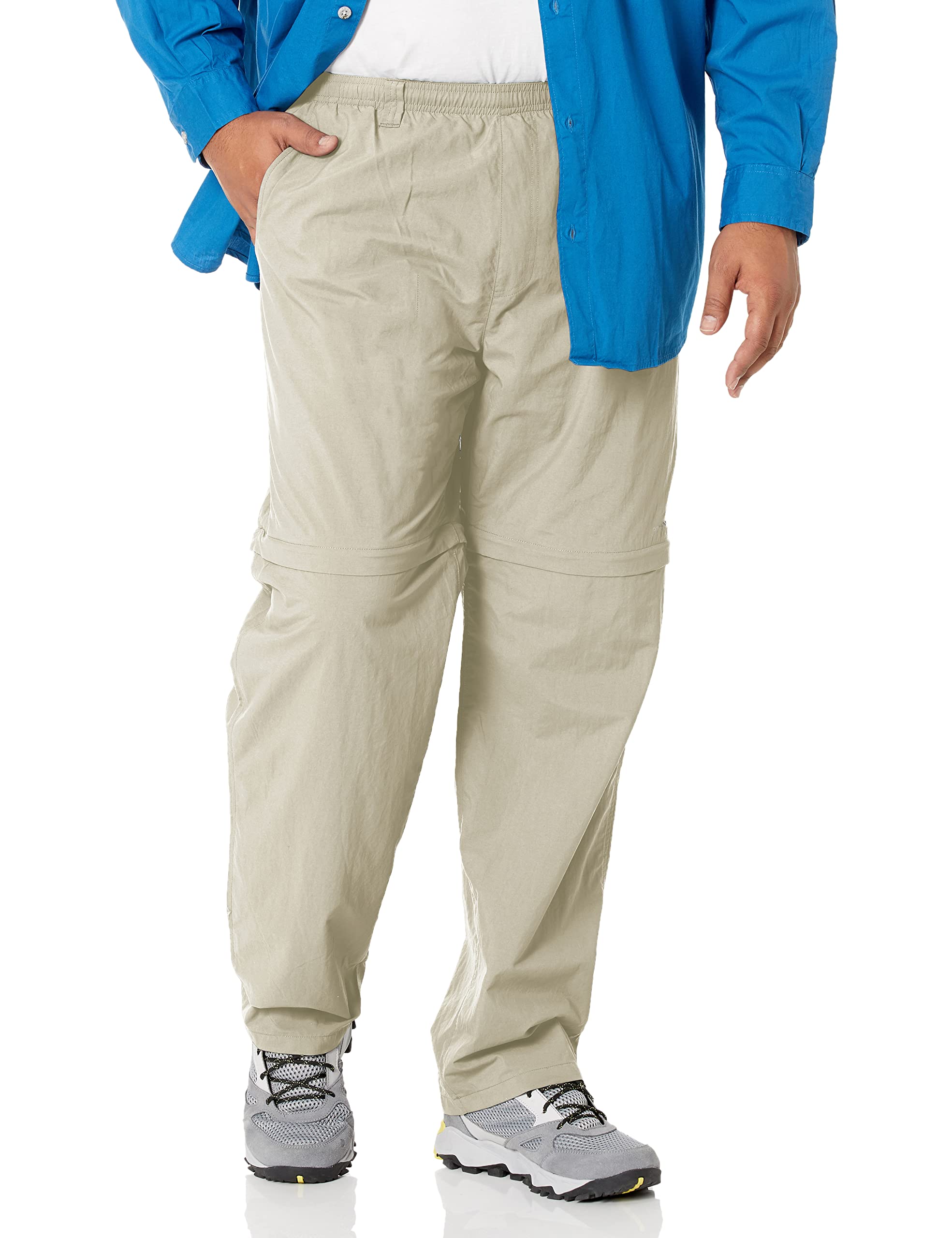 Columbia Men's Backcast Convertible Pants - Water-Resistant, Quick-Dry Hiking & Outdoor Adventure Pants with Zip-Off Legs - Perfect for Camping, Fishing & Travel