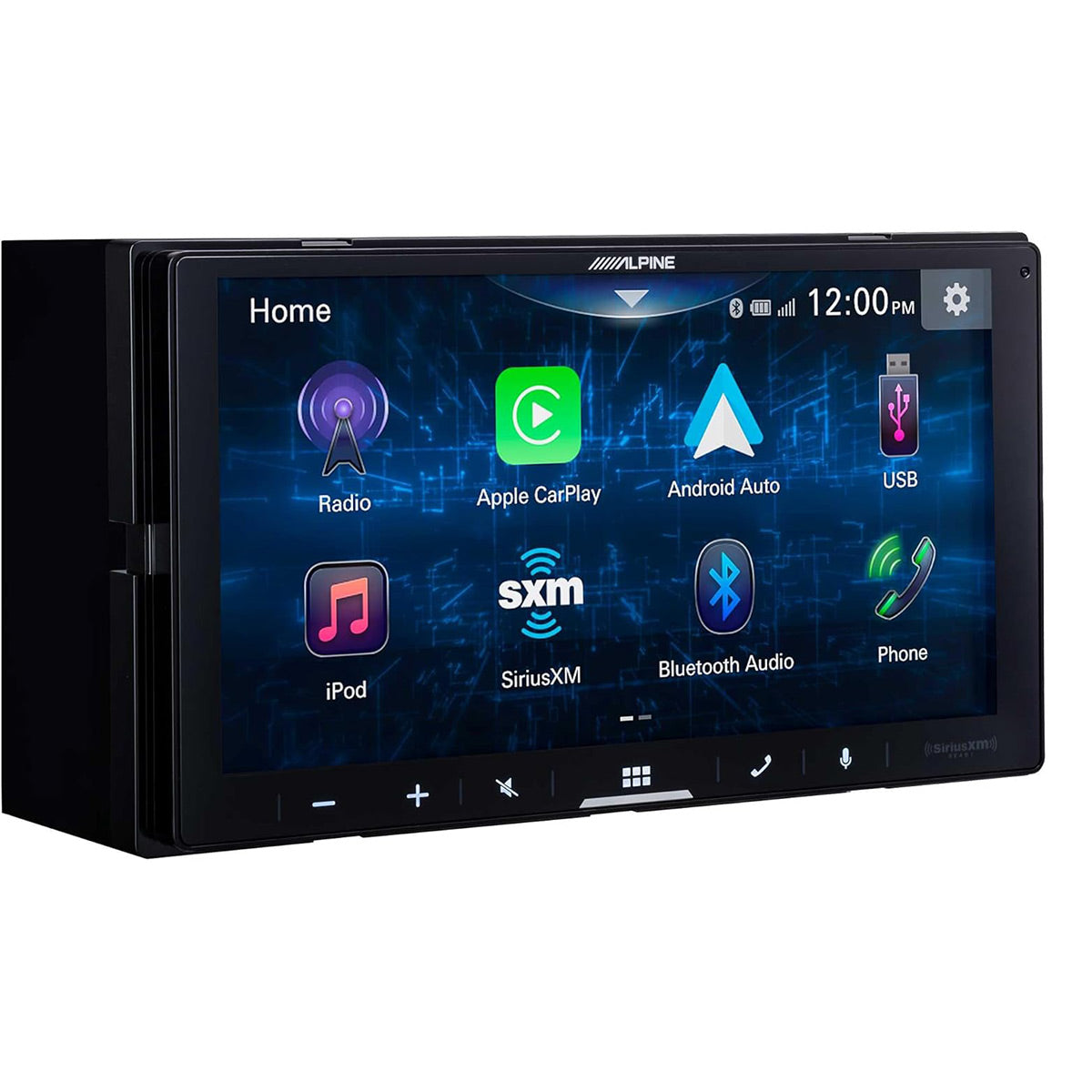 Alpine iLX-W670 7-Inch Ultra Shallow Digital Multimedia Receiver with Apple CarPlay & Android Auto - Perfect for Car Audio Upgrade & Hands-Free Driving