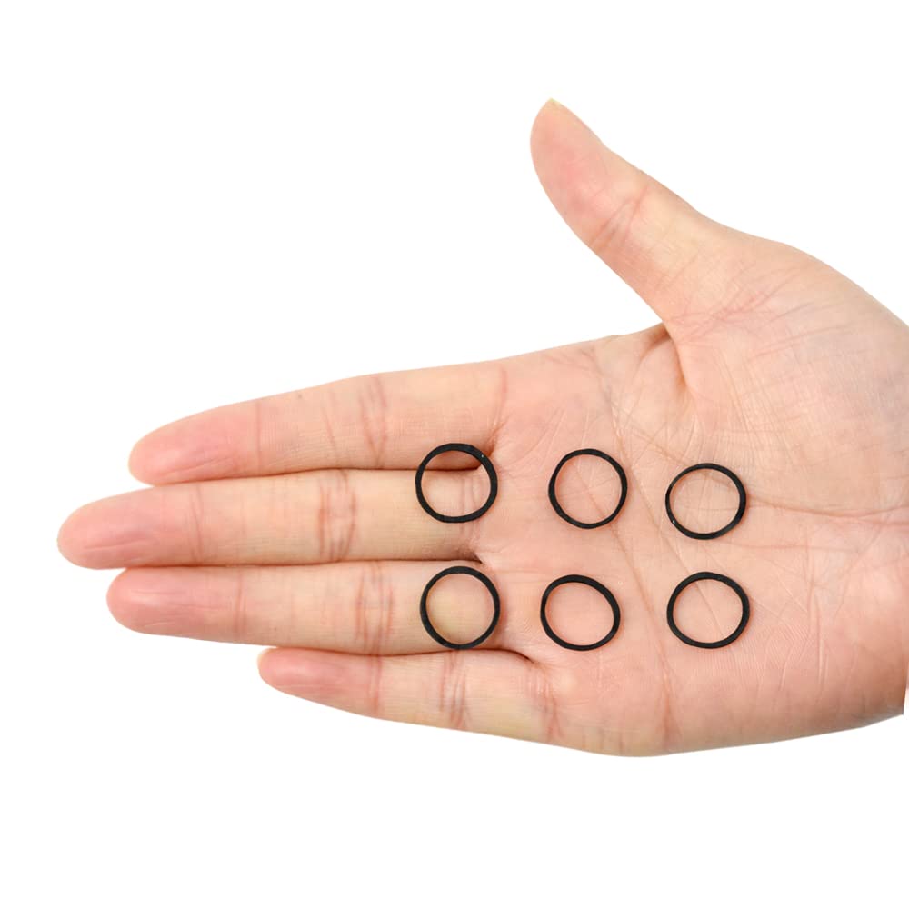 1000 Pcs Mini Rubber Bands for Hair - Soft Elastic Hair Ties for Braiding, Hairstyling & DIY Crafts - Small Black Hair Bands for Women, Girls & Kids - Perfect for Ponytails, Braids & Hair Accessories
