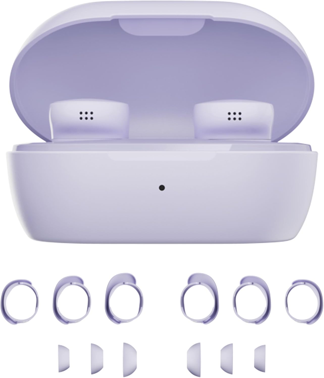 Bose QuietComfort Wireless Noise Cancelling Earbuds - Active Noise Cancellation Bluetooth Earbuds with 8.5H Battery & Portable Charger (Chilled Lilac) | Perfect for Travel, Workouts & Office Use
