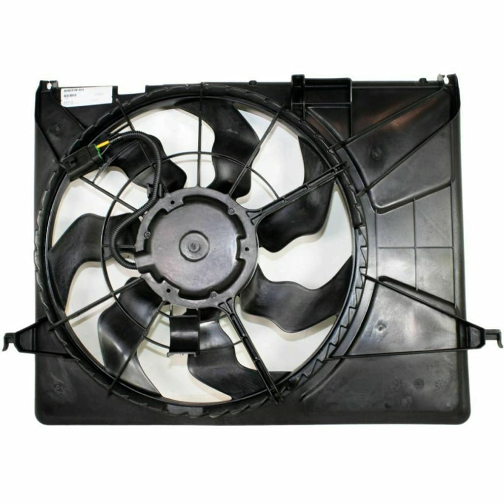 Hyundai Sonata Radiator Fan Replacement 2006-2009 | Compatible with 3.3L Engine Models | OEM Part # HY3117101, 253803K280 | Perfect for Cooling System Repairs & Maintenance