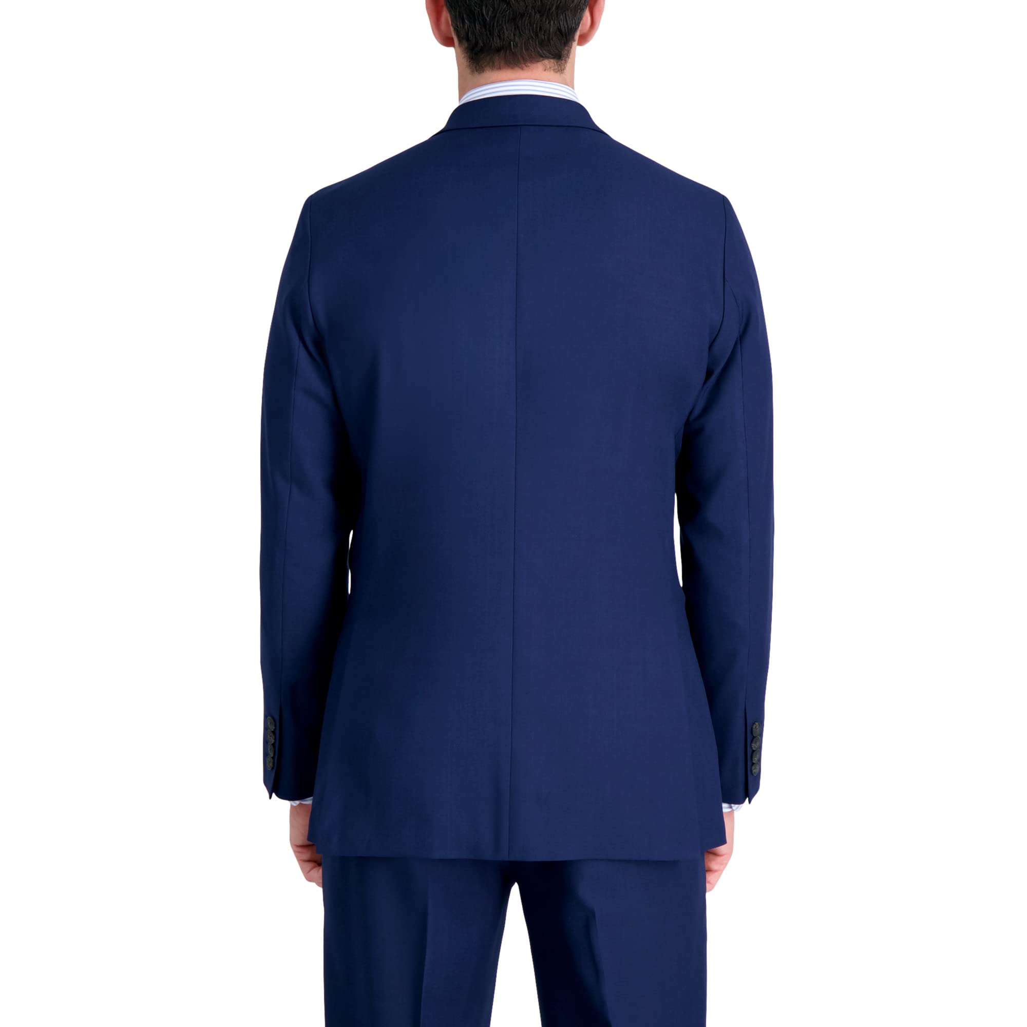 Haggar Men's Smart Wash with Repreve Tailored Fit Suit Separates - Pants & Jackets | Wrinkle-Resistant & Eco-Friendly Workwear for Business & Formal Occasions