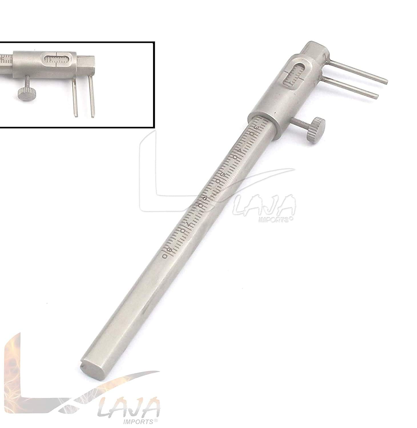 Krekeler Sliding Caliper Dental Implant Measuring Tool - Professional Dental Instrument for Implantology, Education & Clinical Practice | Perfect for Dental Students, Educators & Practitioners