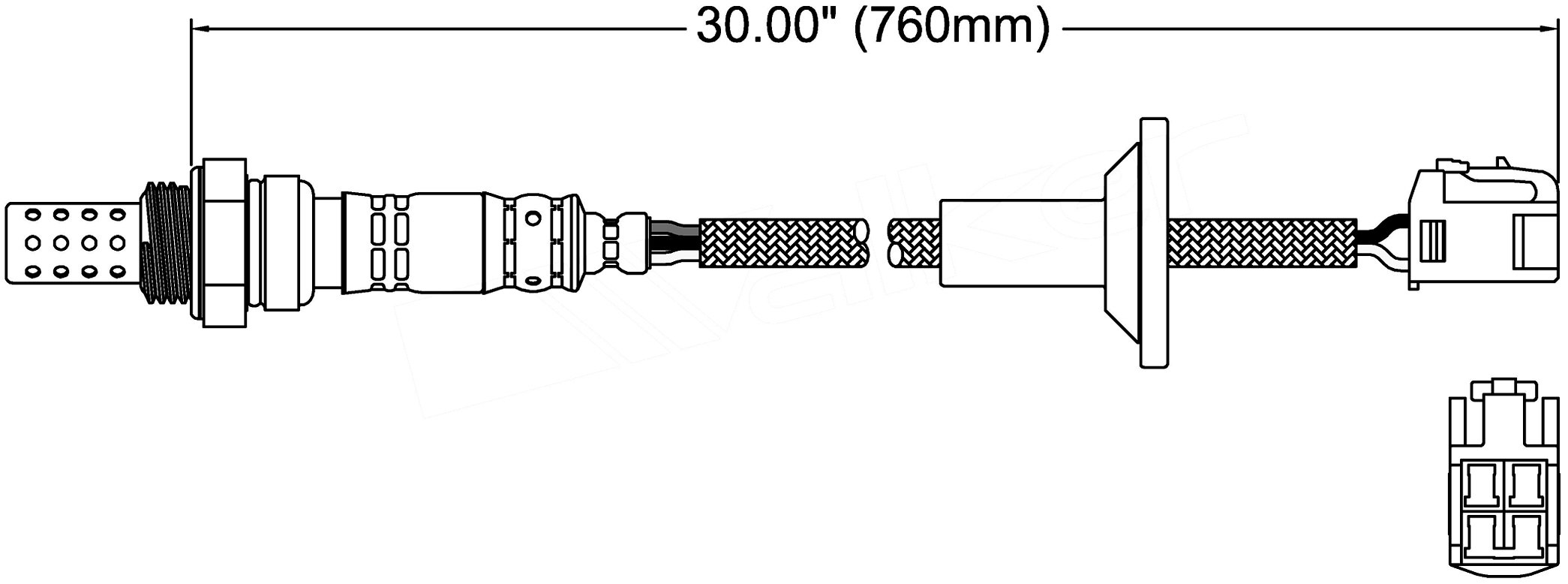 ACDelco Professional 213-3108 Heated Oxygen Sensor - Replacement O2 Sensor for GM Vehicles - Improves Fuel Efficiency & Engine Performance - Compatible with Chevy, Buick, GMC, Cadillac Models - Perfect for Daily Driving & Highway Use
