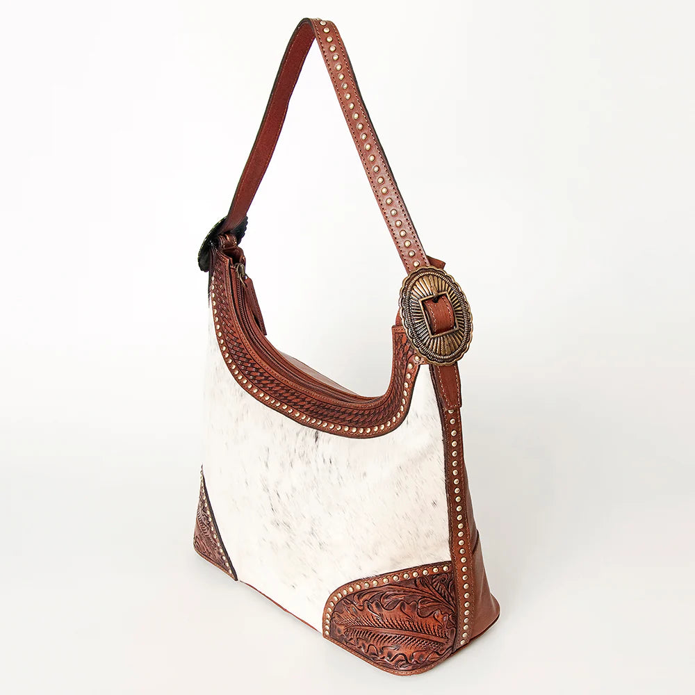 American Darling Genuine Cowhide Shoulder Bag for Women - Stylish Leather Crossbody Purse for Work, Travel & Everyday Use