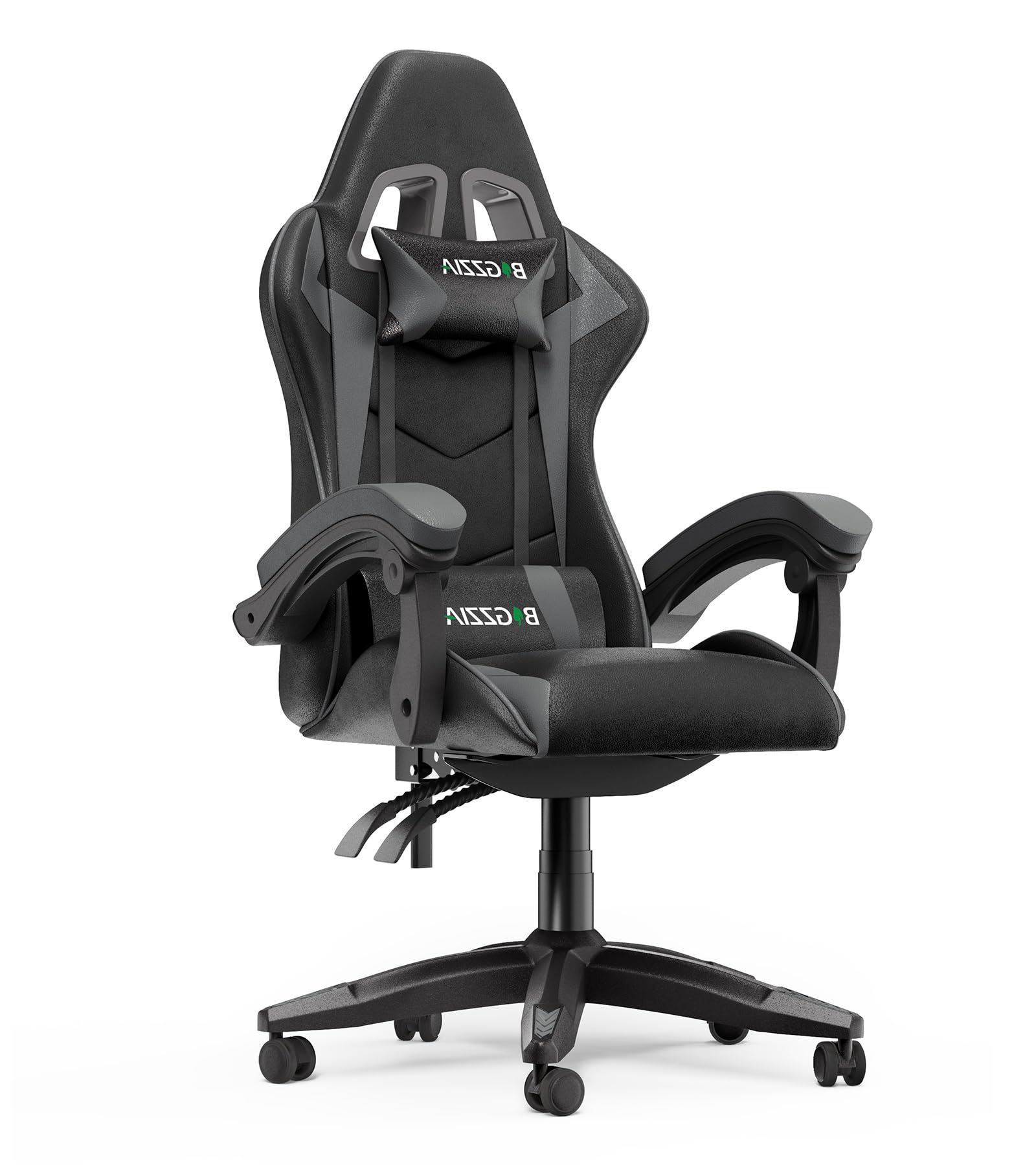 Premium Ergonomic Gaming Chair - High Back PU Leather Office Chair with Adjustable Headrest & Lumbar Support, Swivel Computer Seat for Adults - Perfect for Esports, Streaming & Home Office Setup