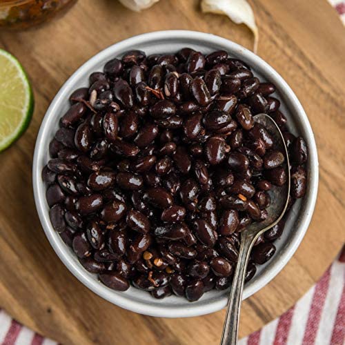 Organic Black Beans 25lb Bulk - Vegan, for Soups, Salads & Chili
