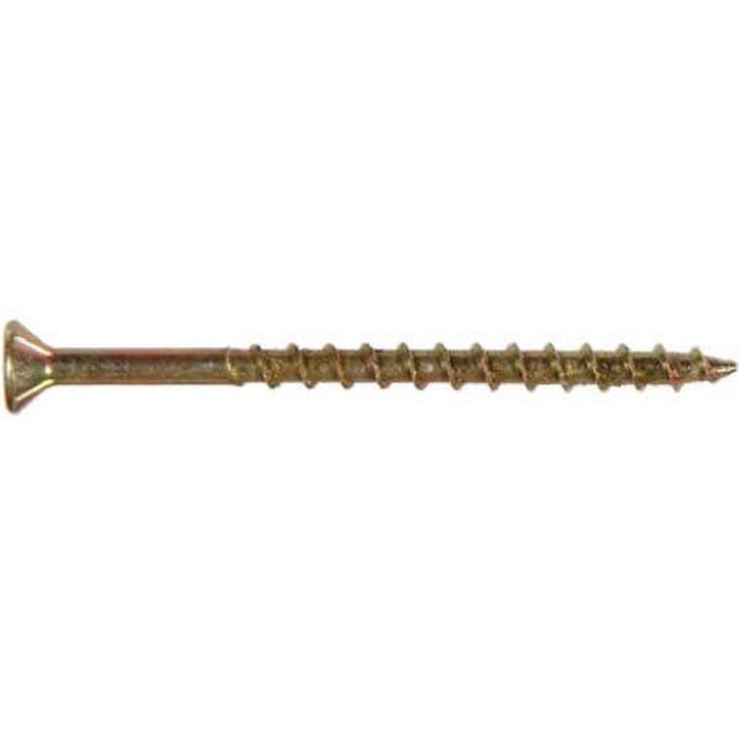 41913 All Purpose Wood Screws, 8 X 1-1/4-Inch - Premium Construction Screws for DIY Projects, Furniture Assembly & Home Repairs