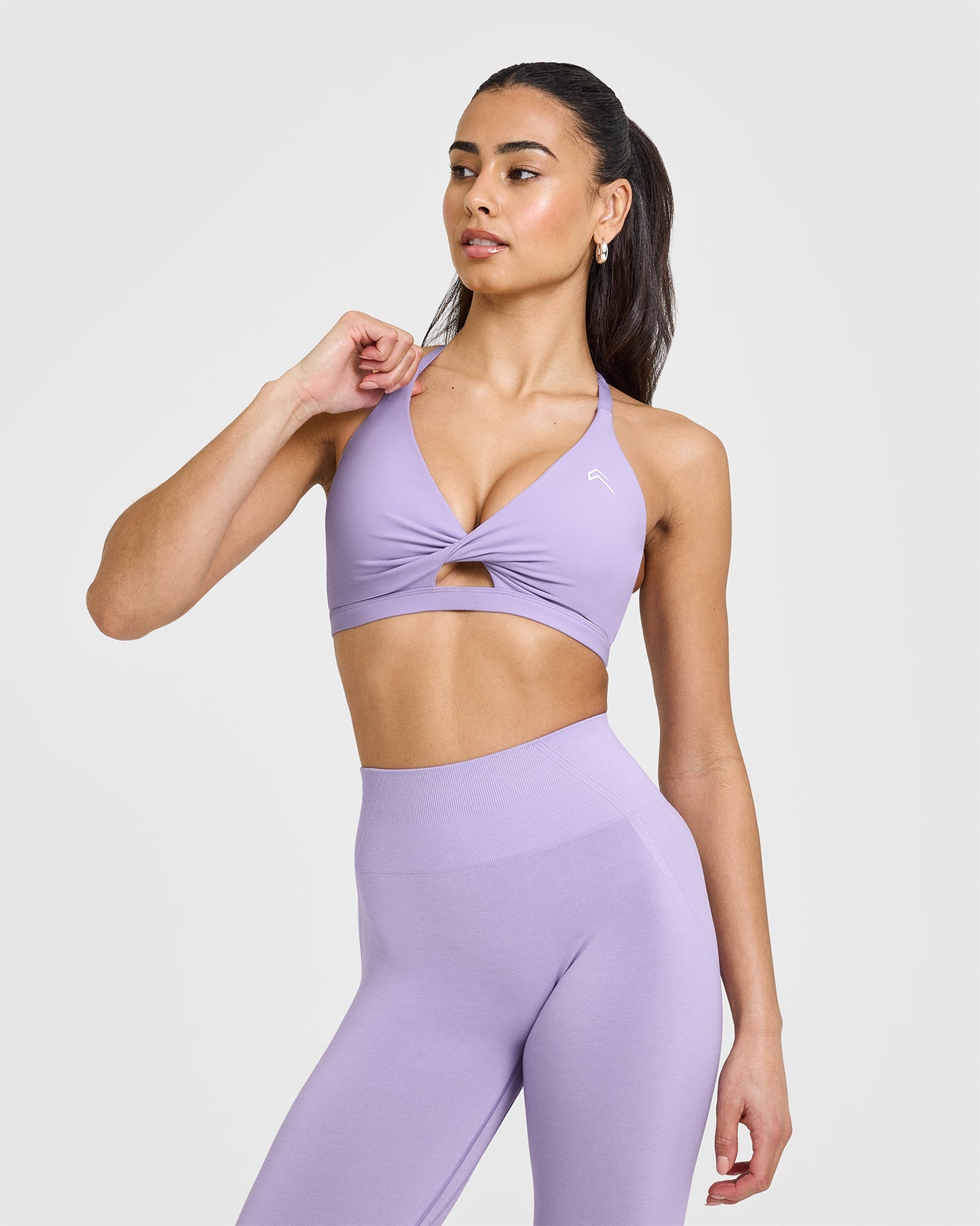 High Support Workout Sports Bra for Women - Wisteria Purple | Yoga, Running, Gym & Fitness Activities