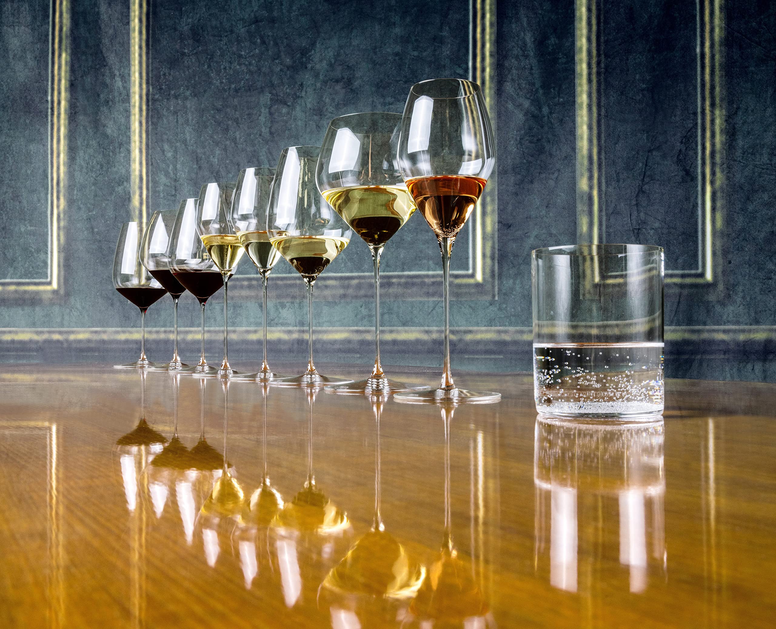 Riedel Veloce Wine Tasting Set - 4-Piece Premium Crystal Glasses for Red & White Wine - Perfect for Wine Enthusiasts & Home Entertaining