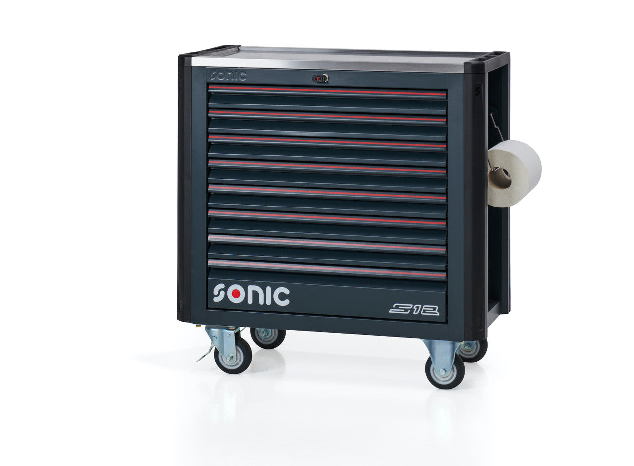 NEXT S12 8-Drawer Toolbox - Heavy Duty Storage for Tools & Hardware - Perfect for Garage, Workshop & DIY Projects