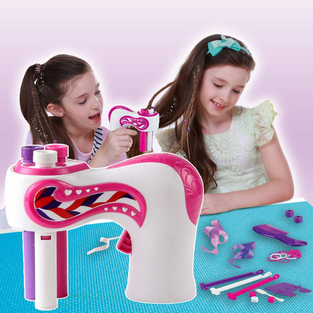 Galapara Automatic Hair Twisting Tool - Electric Hair Braider Machine with Quick Twist Rollers for Girls & Women | Perfect for Salon, Home Hairstyling & Party Looks