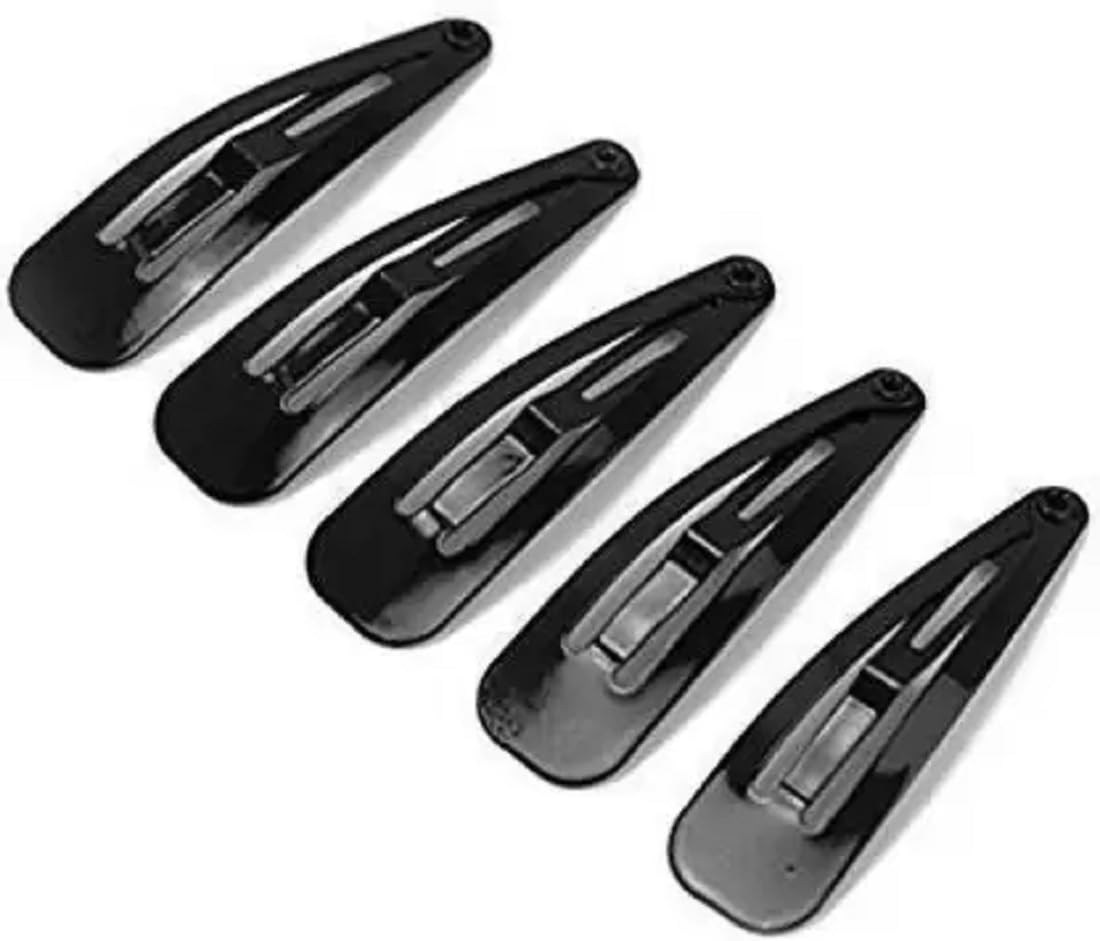 Premium Metal Triangular Hair Clips for Women & Girls | Sarpa Tik Tak Hair Pins - Durable Hair Accessories for Ponytails, Braids & Updos | Elegant Barrettes & Headbands for Daily Styling, Work & Special Occasions