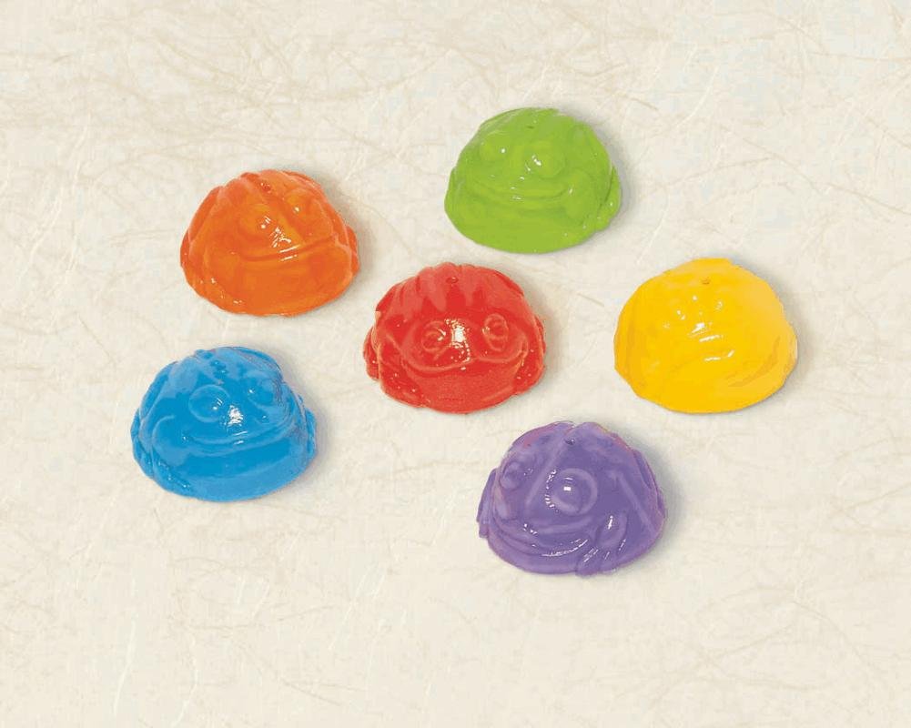 Frog Poppers Bulk Pack of 12 - Premium Plastic Frog Toys for Kids Party Favors, Classroom Rewards & Sensory Play