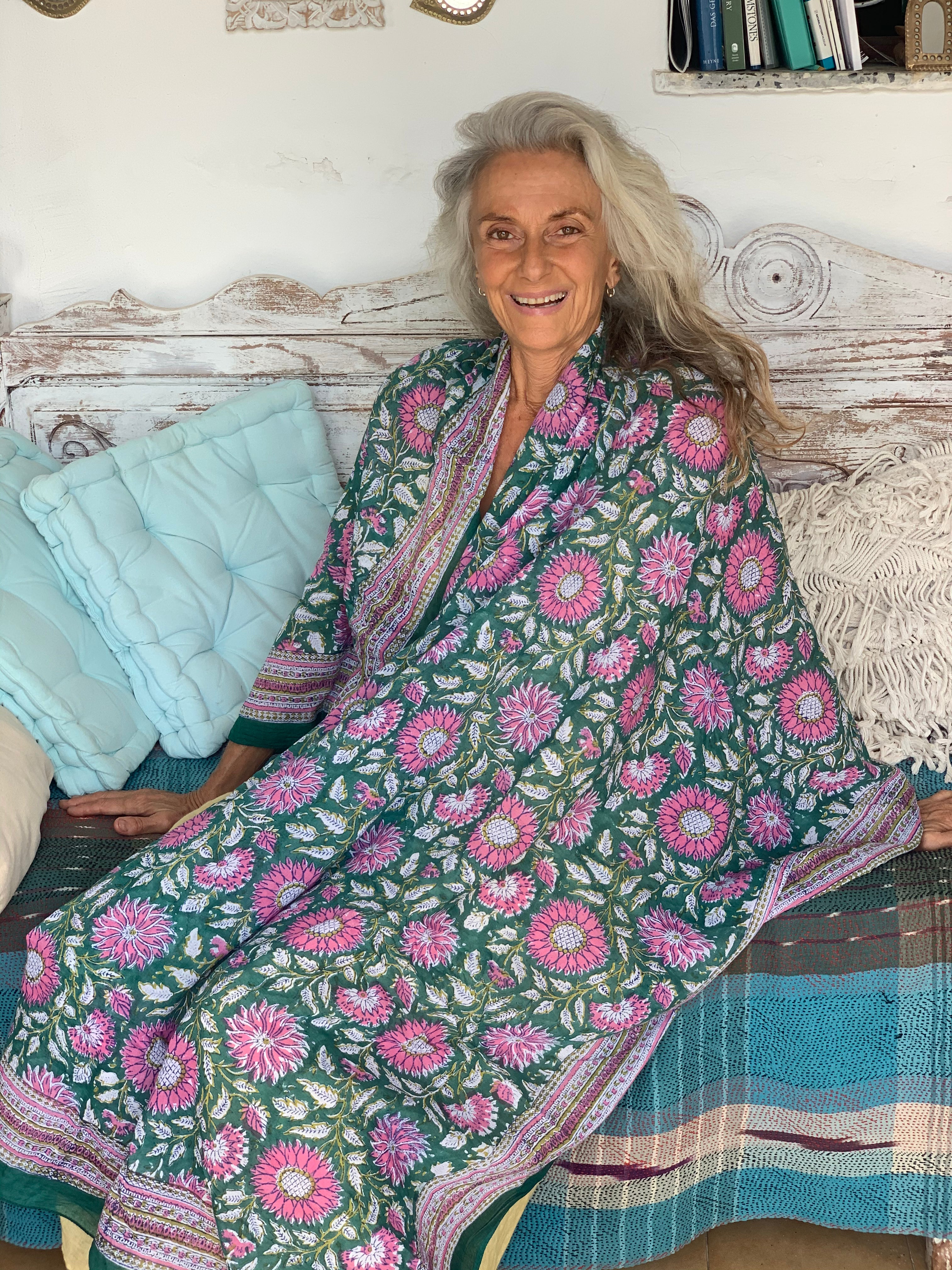 Hand Block Printed Cotton Sarongs & Pareos - New Collection for Beach, Travel, and Summer Fashion