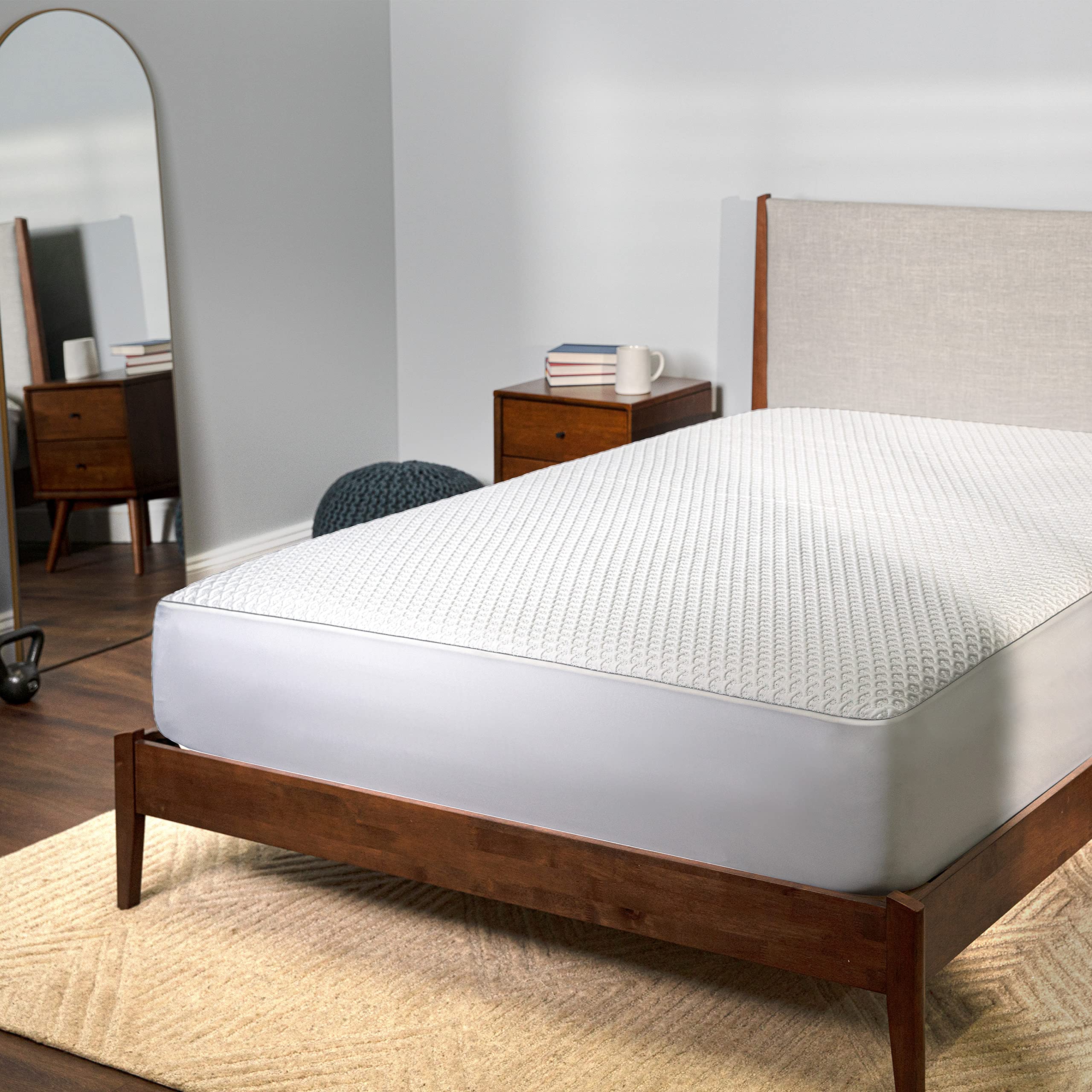 Bedgear Ver-Tex Cooling King Mattress Protector - Waterproof & Breathable Cooling Mattress Cover for Hot Sleepers - Hypoallergenic Bedding with Deep Pockets - Fits Adjustable Beds - Perfect for Summer Nights & Temperature Regulation