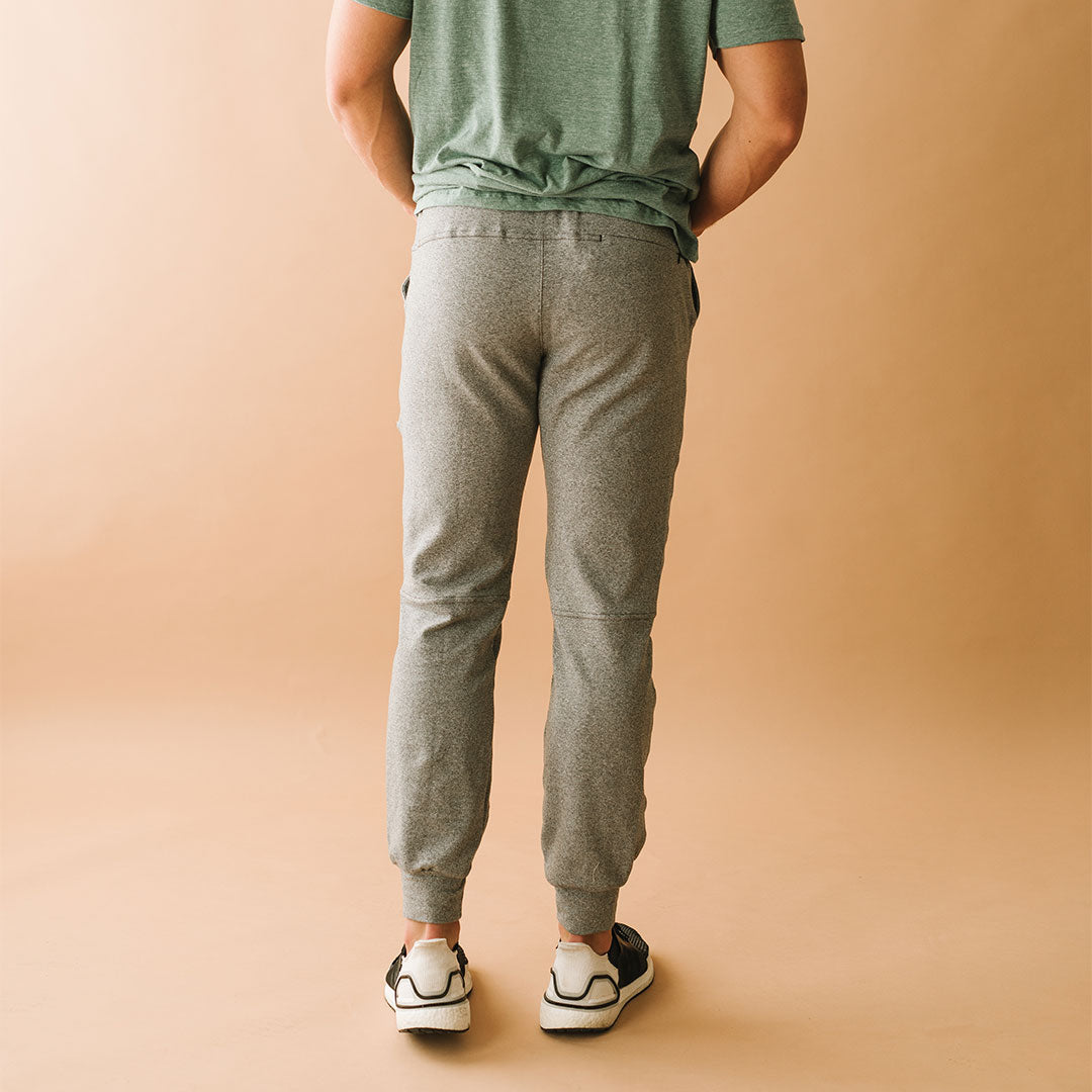 Men's Comfortable At Ease Jogger Pants - Soft & Breathable Lounge Pants for Running, Yoga, and Relaxing at Home