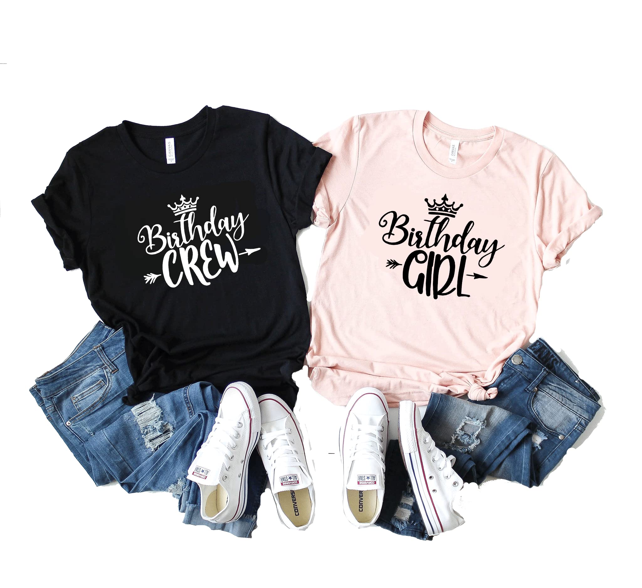 Birthday Queen T-Shirt for Women - Fun Birthday Squad Party Outfit - Perfect Birthday Gift Idea for Celebrations & Special Occasions