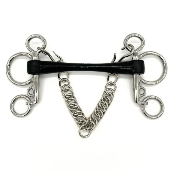 AJR Intuflex Baby Pelham Bit - Comfortable Horse Bit for Young Horses - Perfect for Training, Riding, and Dressage