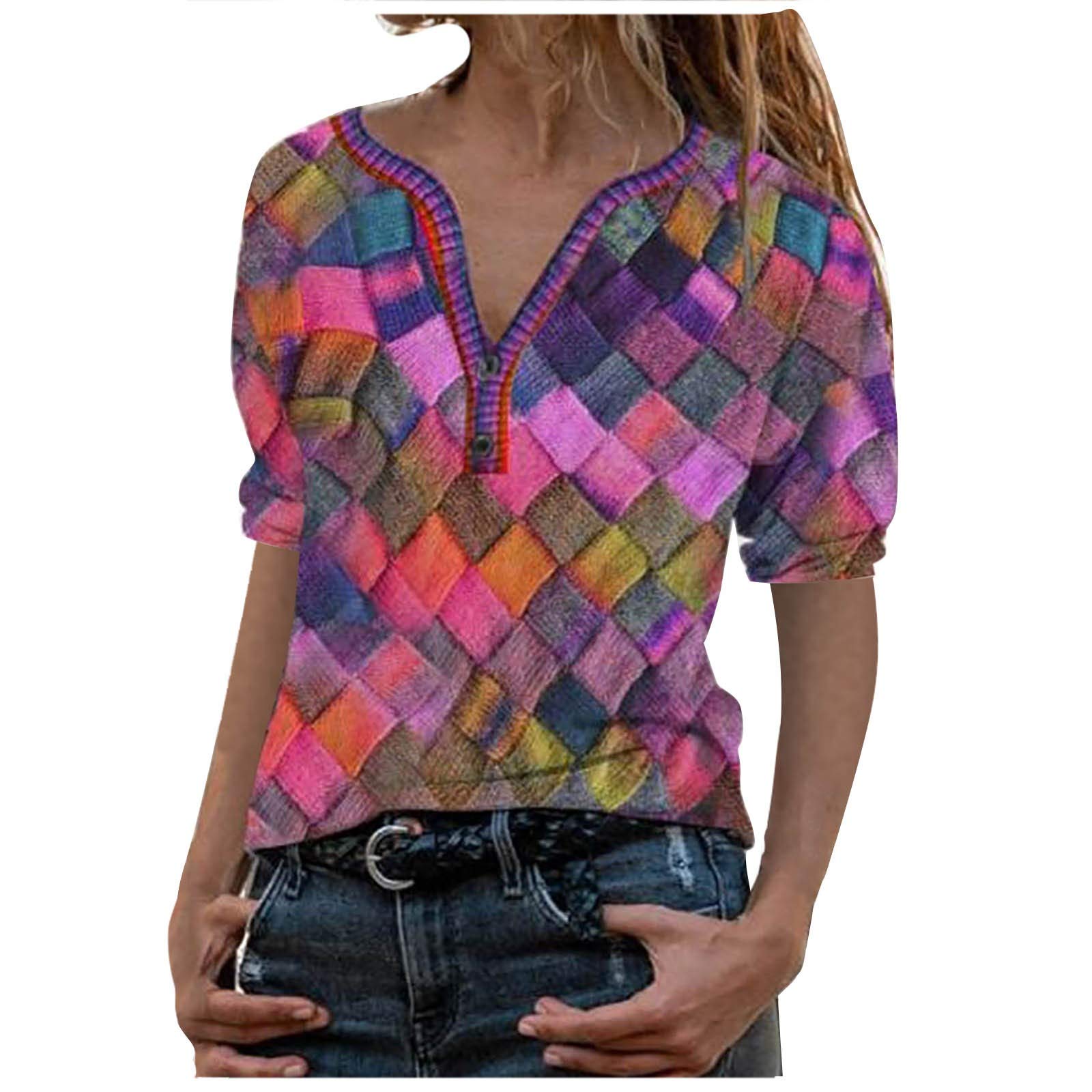 Women's Dressy Blouses & Casual Cap Sleeve T-Shirts - Loose Fit Basic Tops & Tank Tops for Work, Party & Everyday Wear