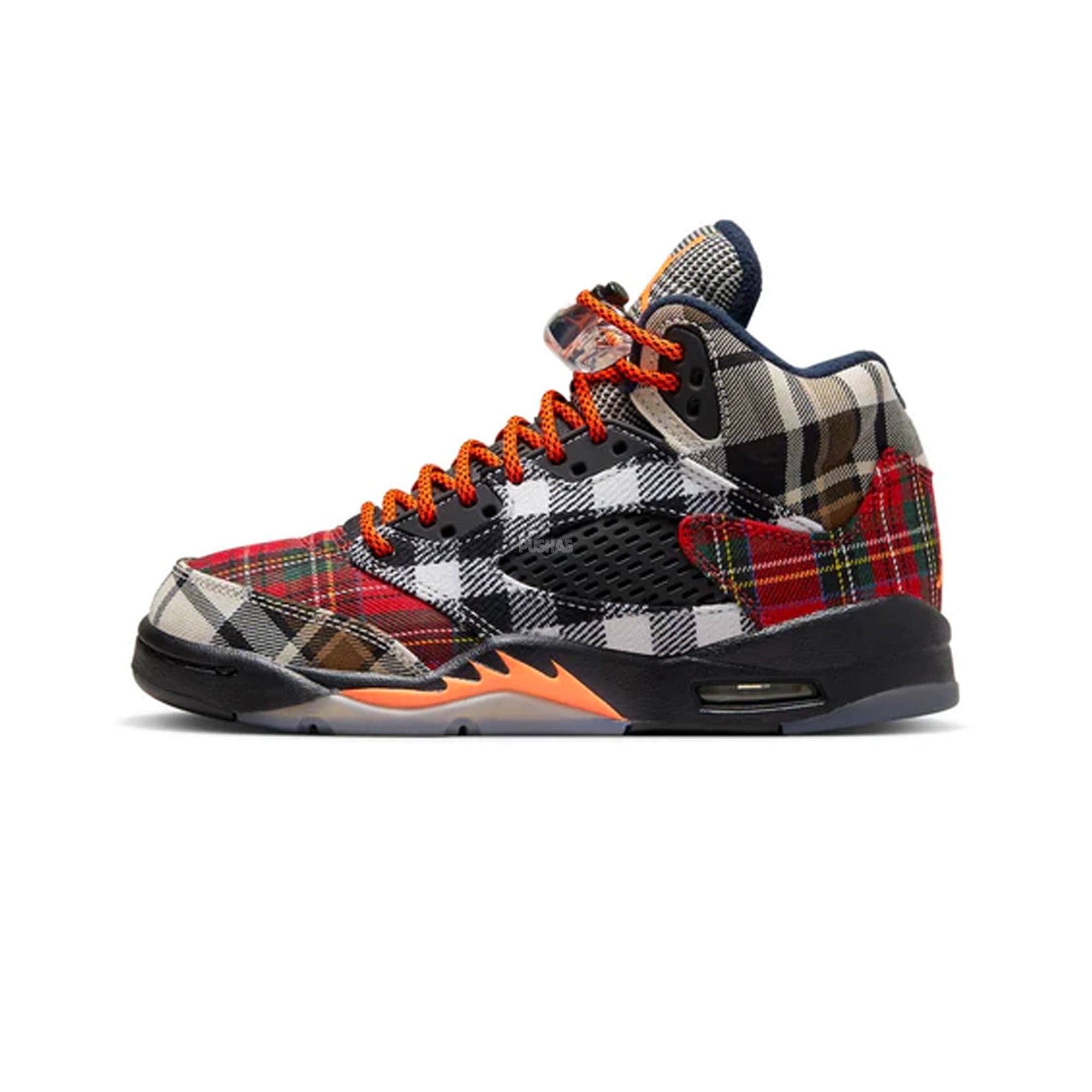 Air Jordan 5 Retro 'Plaid' TD Sneakers (2023) - Men's Basketball Shoes for Streetwear & Casual Style - Perfect for Sports, Gym Workouts and Urban Fashion