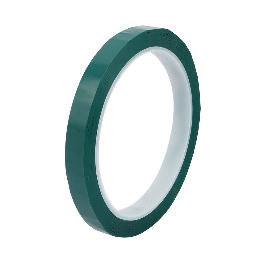 IIVVERR 10mm x 164ft Single-Sided Electrical Insulation Tape - Green Adhesive Tape for Wire Harness, Cable Wrapping & DIY Repairs - High Temperature Resistant, Waterproof Electrical Tape for Home & Automotive Use