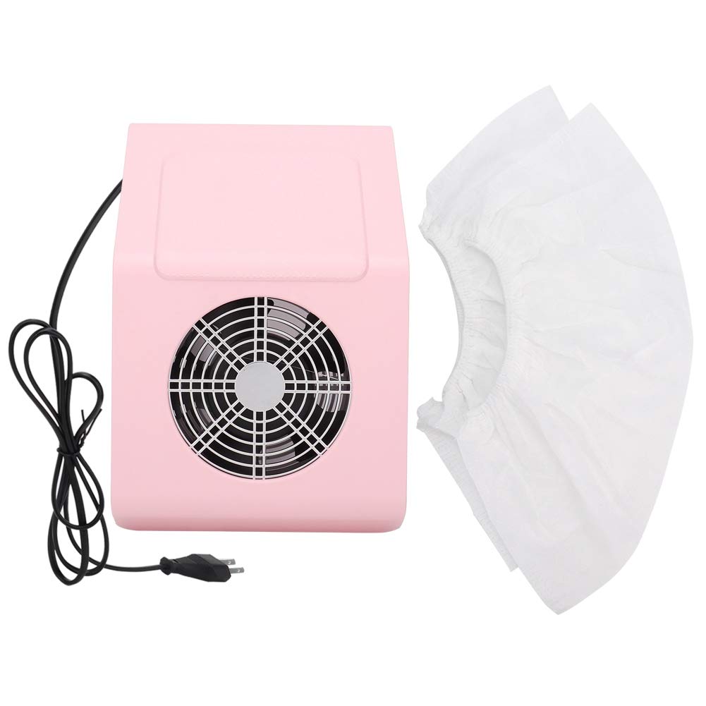 40W Nail Dust Collector - Portable Manicure Vacuum Cleaner for Salon & Home Use