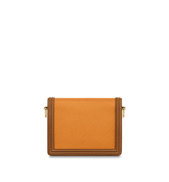 LV Mini Dauphine Crossbody Bag - Spring 2020 Safran Imperial Yellow Leather Shoulder Purse for Women | Perfect for Date Night, Travel & Everyday Use